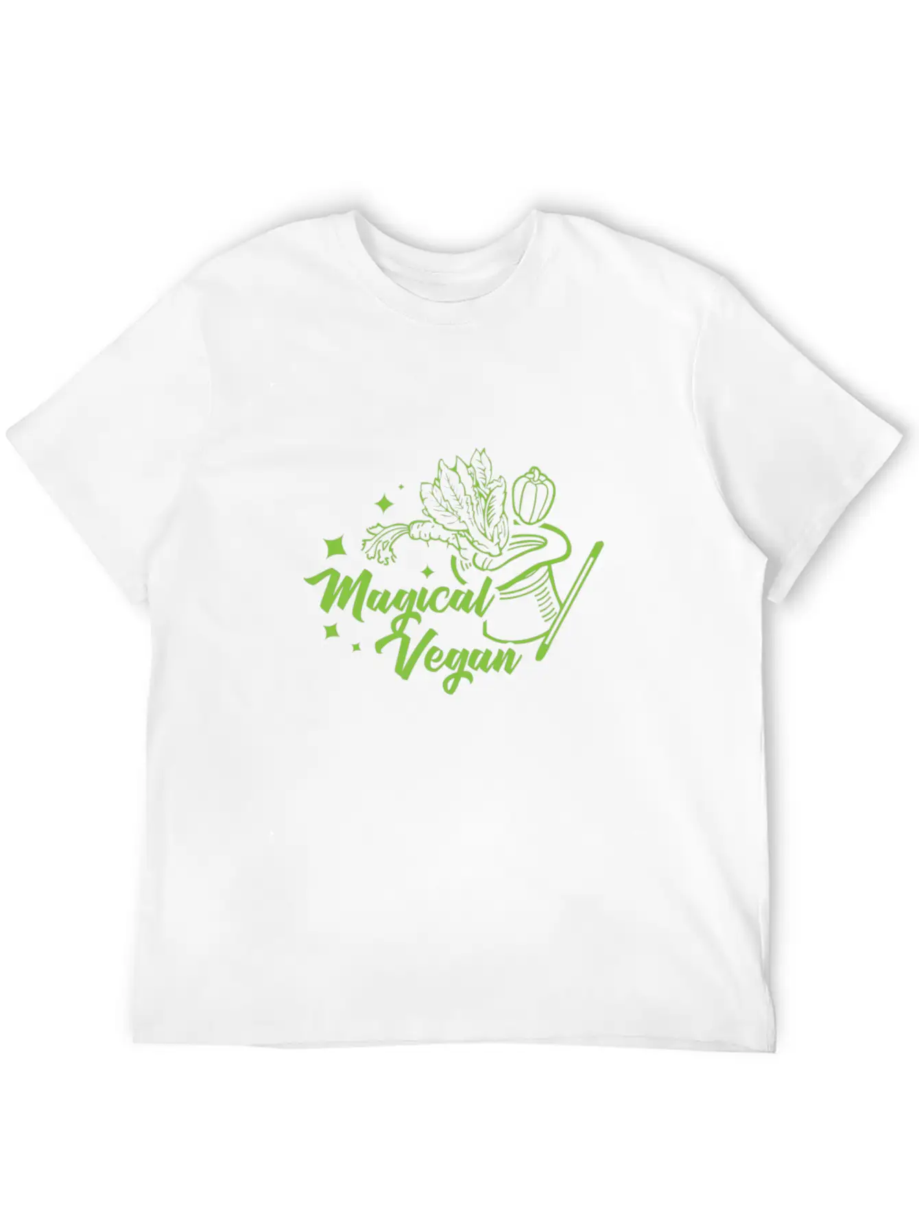 Magical Vegan I Gift Basic Graphic T-Shirt – Daily Comfort In Soft Cotton