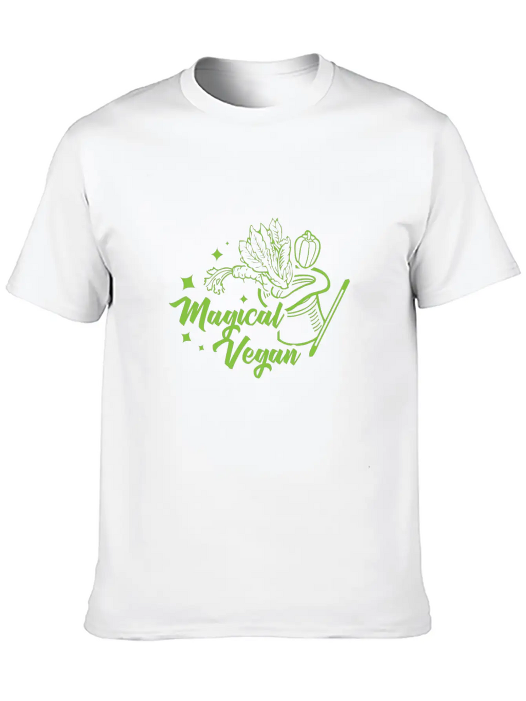 Magical Vegan I Gift Basic Graphic T-Shirt – Daily Comfort In Soft Cotton