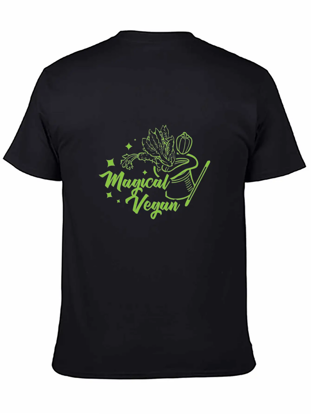 Magical Vegan I Gift Basic Graphic T-Shirt – Daily Comfort In Soft Cotton