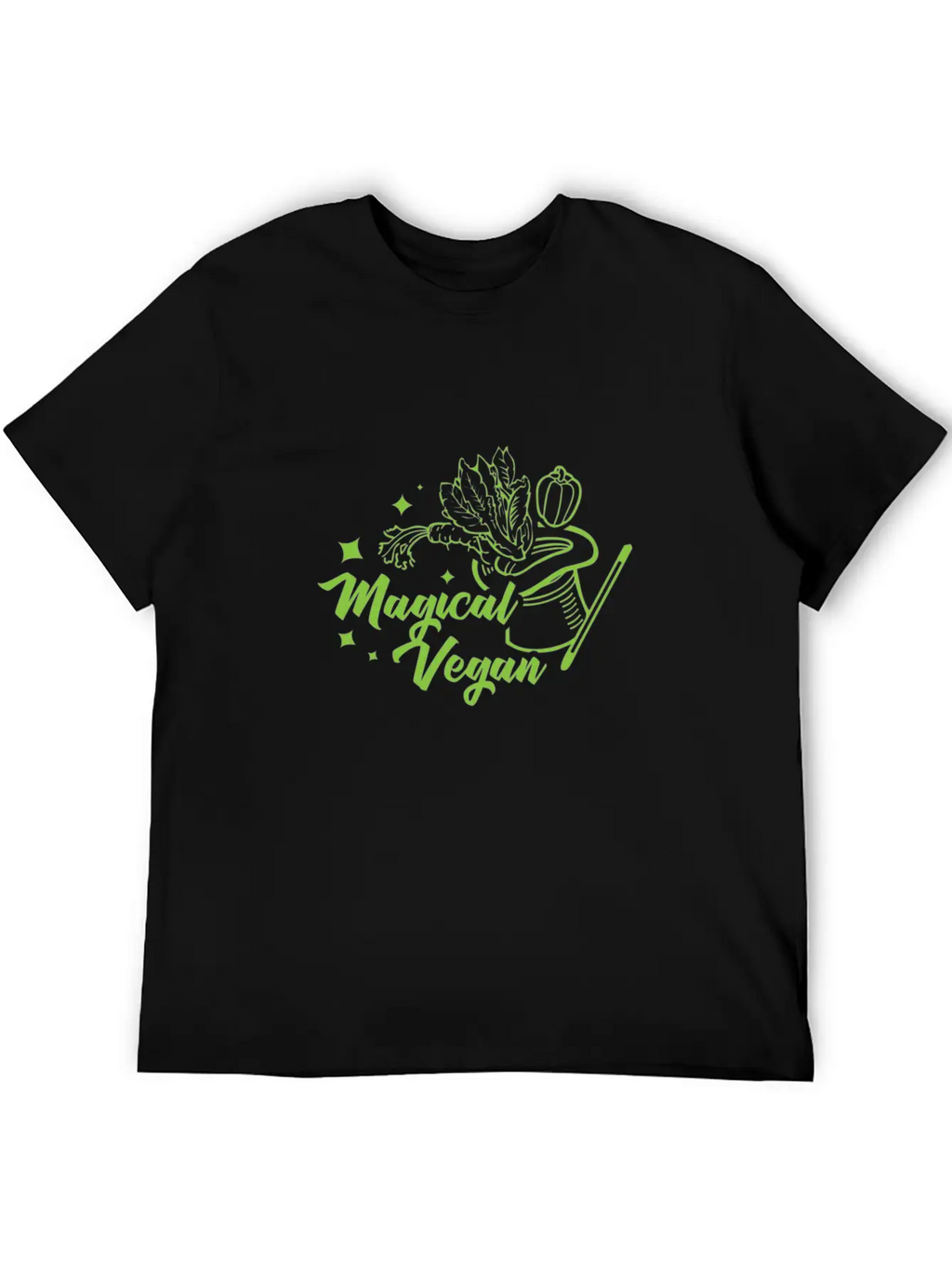 Magical Vegan I Gift Basic Graphic T-Shirt – Daily Comfort In Soft Cotton