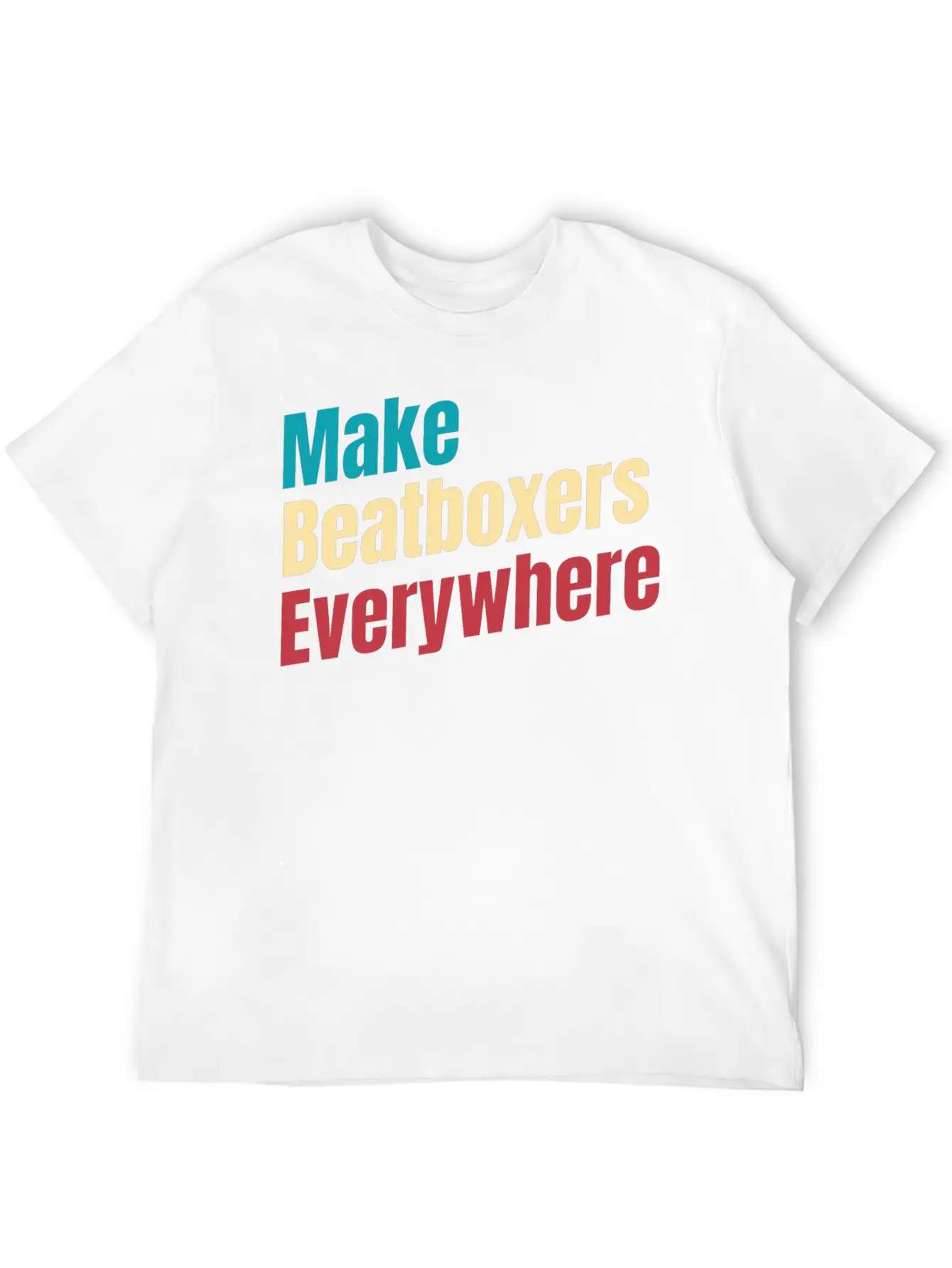 Make Beatboxers Everywhere Drummer Hiphop Artist Essential Cotton Tee For Daily Outfits – Unisex Style