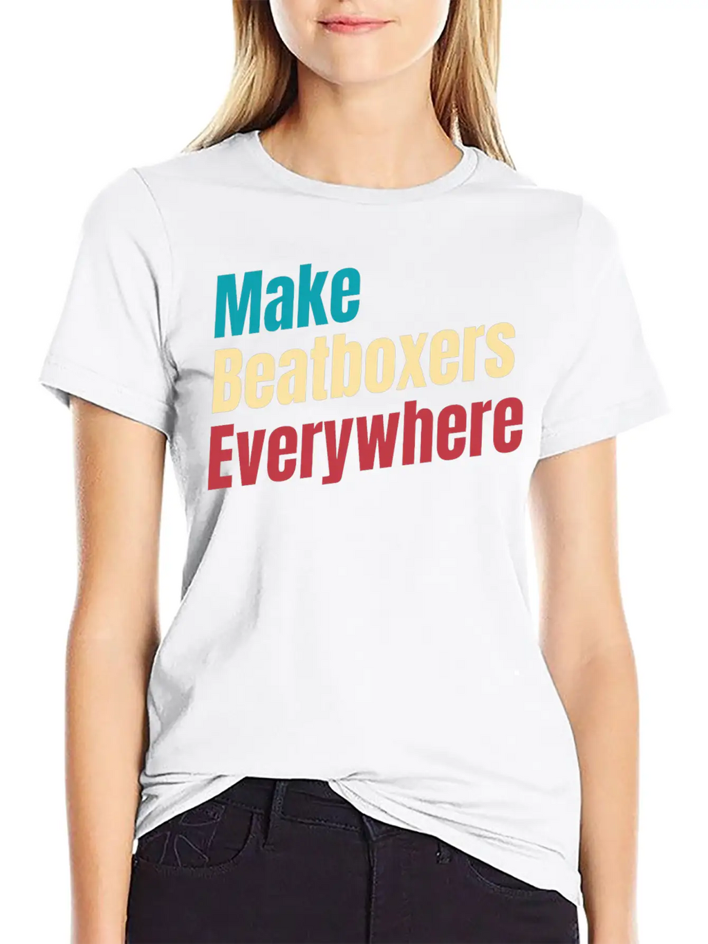Make Beatboxers Everywhere Drummer Hiphop Artist Essential Cotton Tee For Daily Outfits – Unisex Style