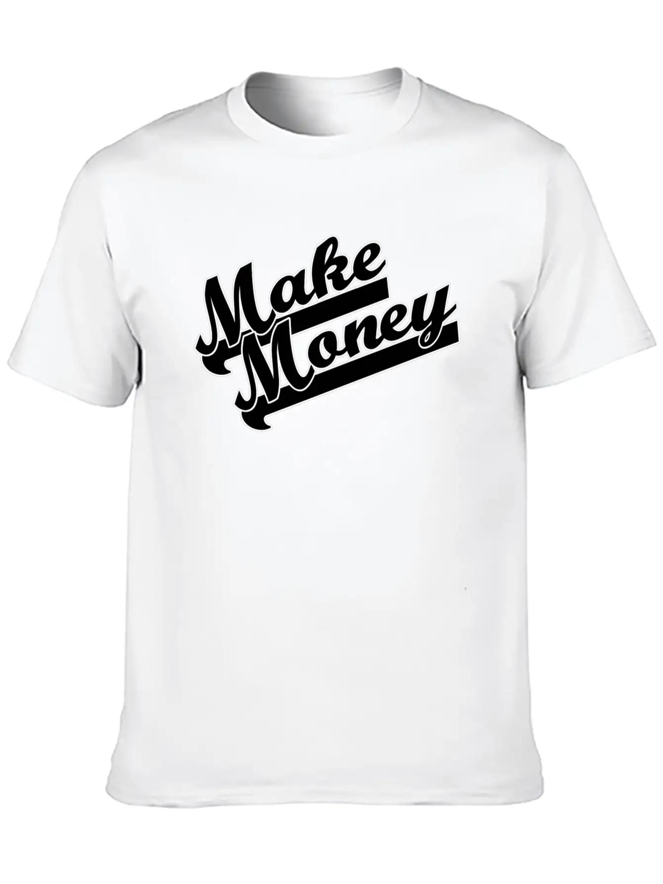 Make Money Modern Fit Casual T-Shirt – Clean And Versatile Design