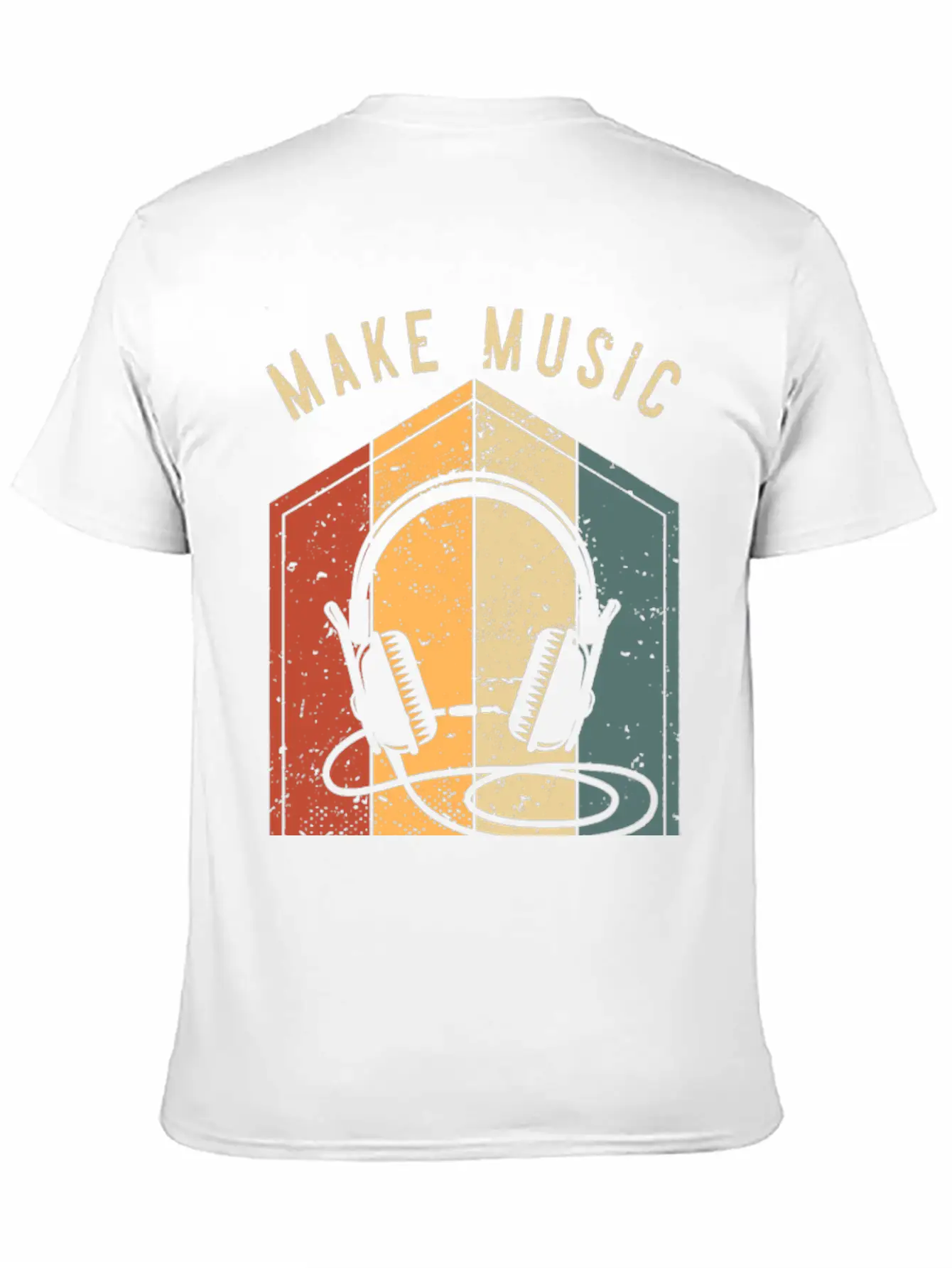 Make Music Great Again For Music Producer DJ Mixer Essential Cotton Tee For Daily Outfits – Unisex Style
