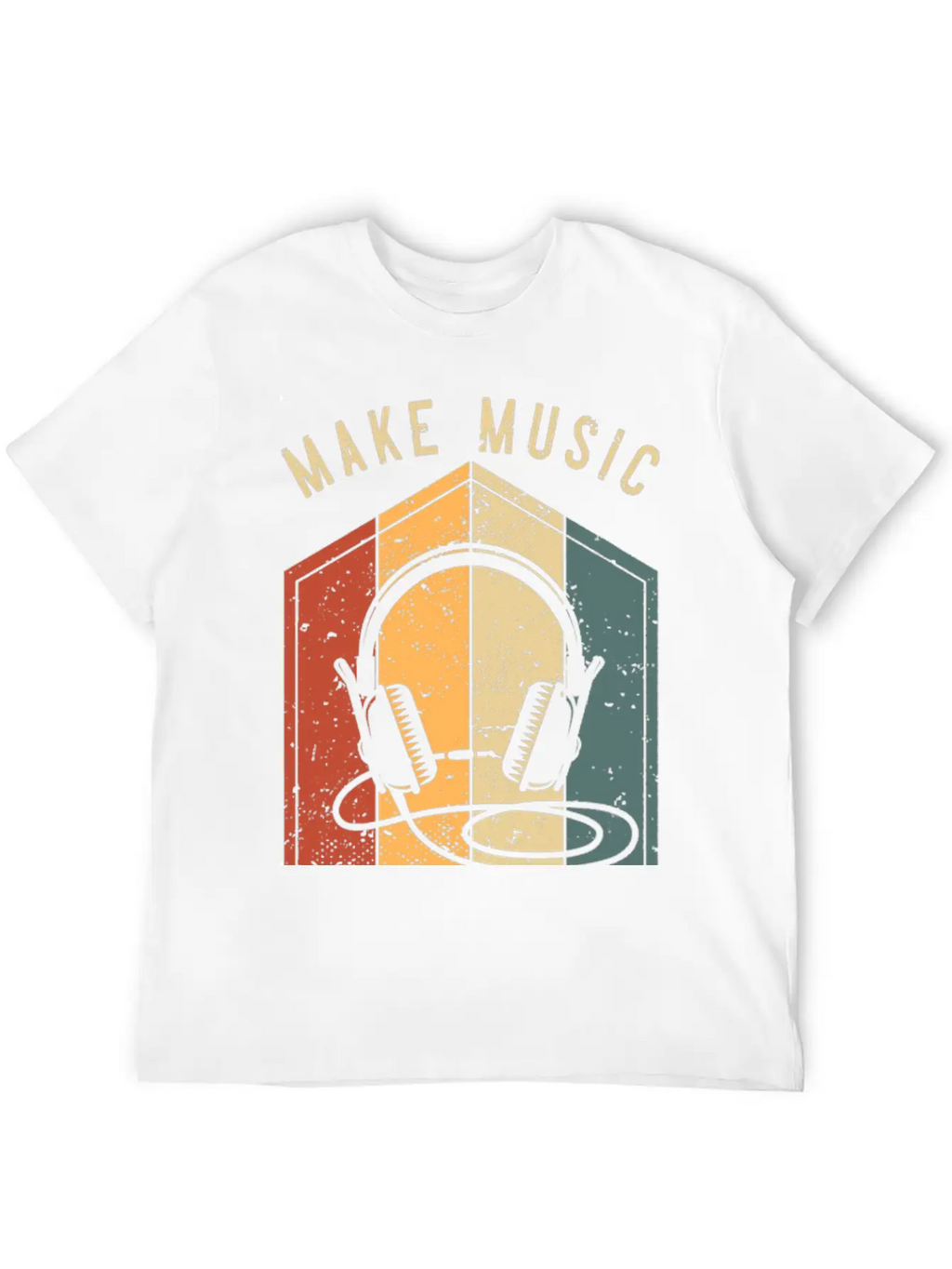 Make Music Great Again For Music Producer DJ Mixer Essential Cotton Tee For Daily Outfits – Unisex Style
