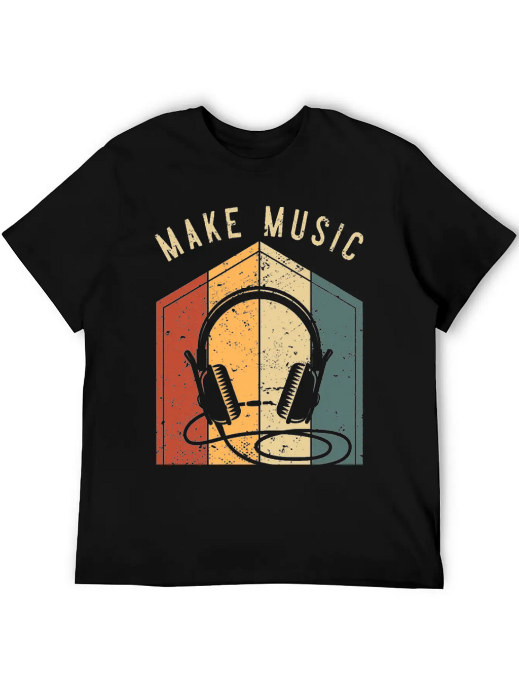 Make Music Great Again For Music Producer DJ Mixer Essential Cotton Tee For Daily Outfits – Unisex Style
