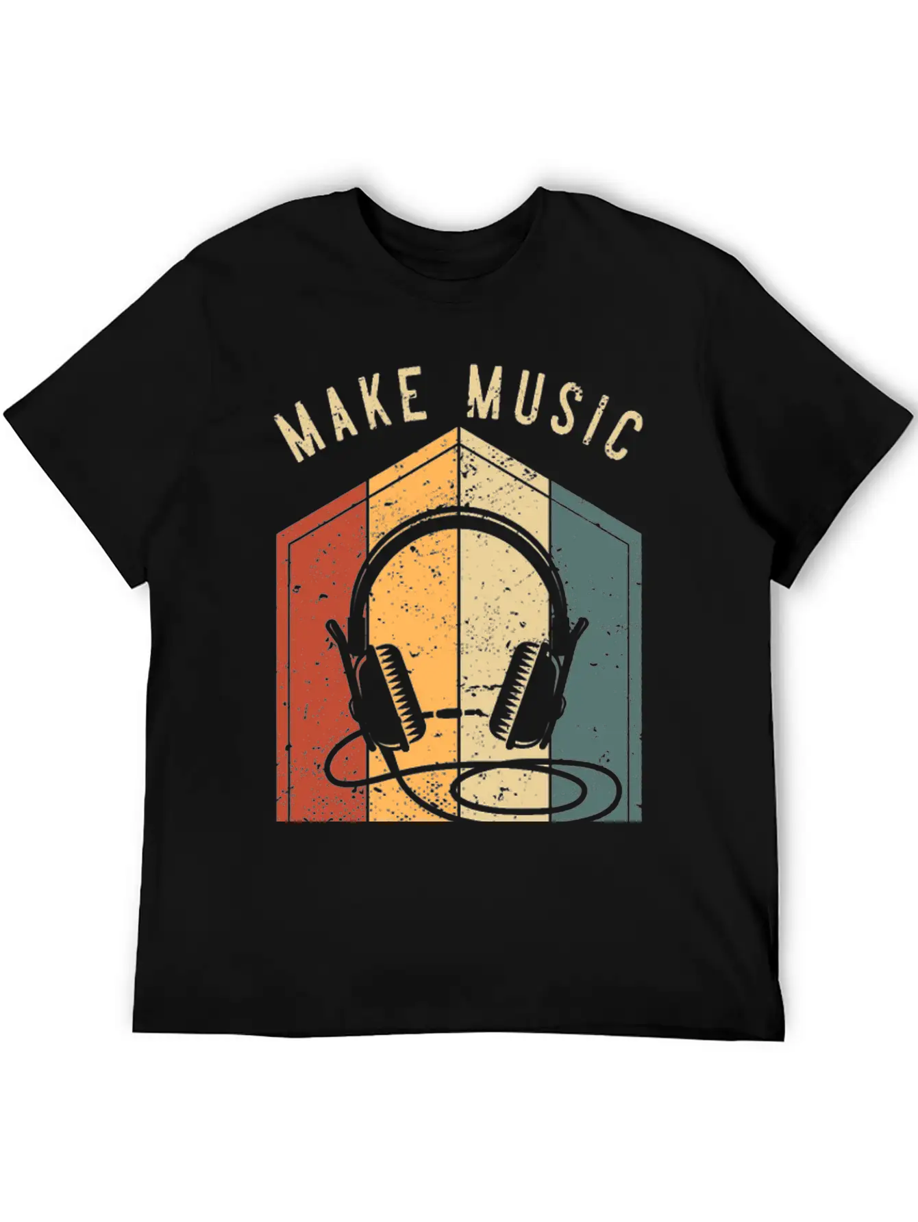 Make Music Great Again For Music Producer DJ Mixer Essential Cotton Tee For Daily Outfits – Unisex Style