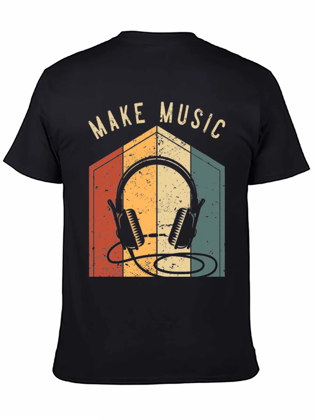 Make Music Great Again For Music Producer DJ Mixer Essential Cotton Tee For Daily Outfits – Unisex Style