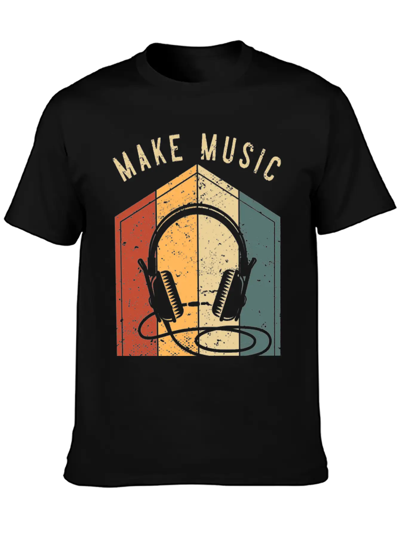 Make Music Great Again For Music Producer DJ Mixer Essential Cotton Tee For Daily Outfits – Unisex Style