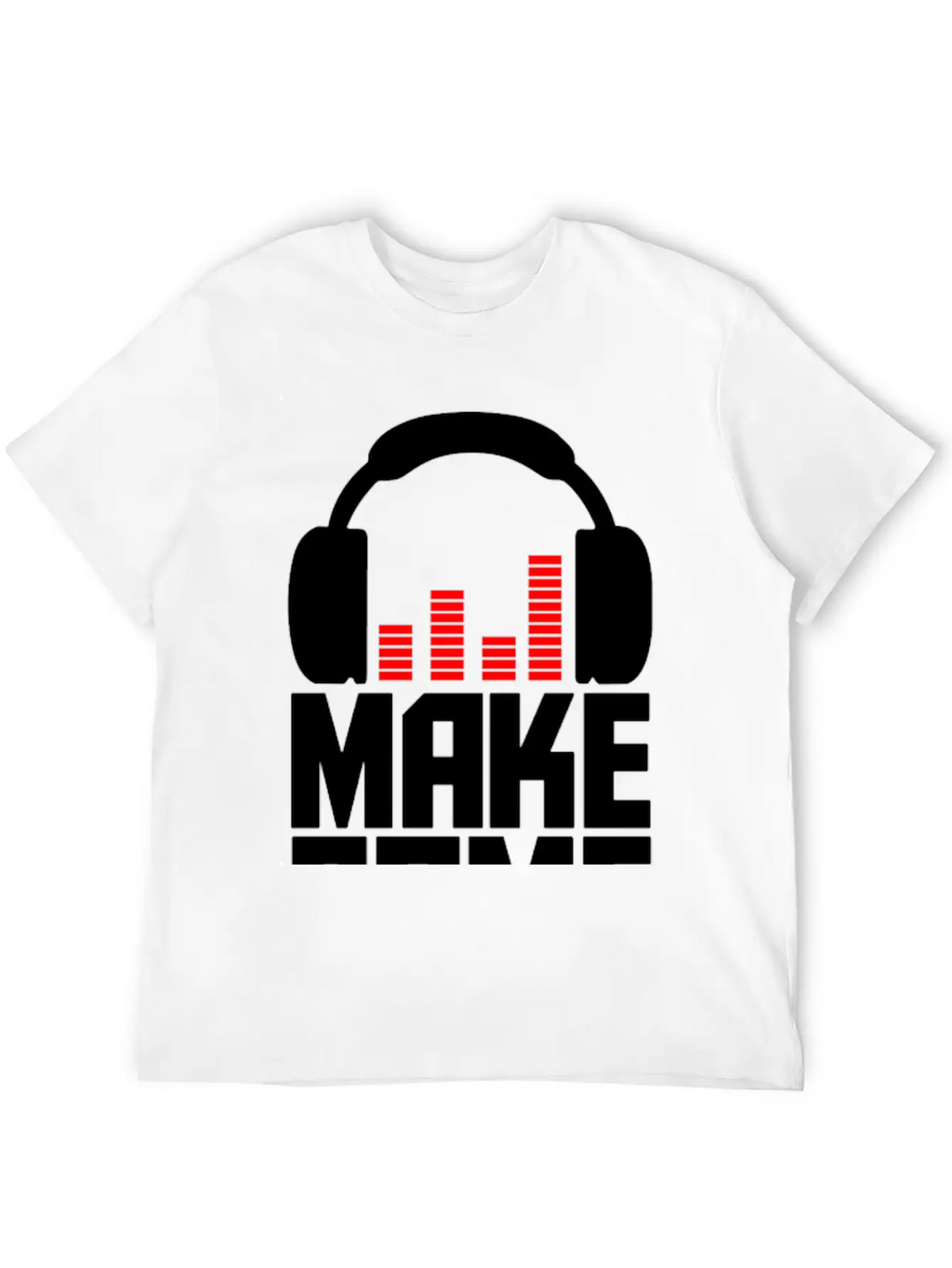 Make Some Noise Headphone II Breathable Graphic T-Shirt – Perfect For Casual Days