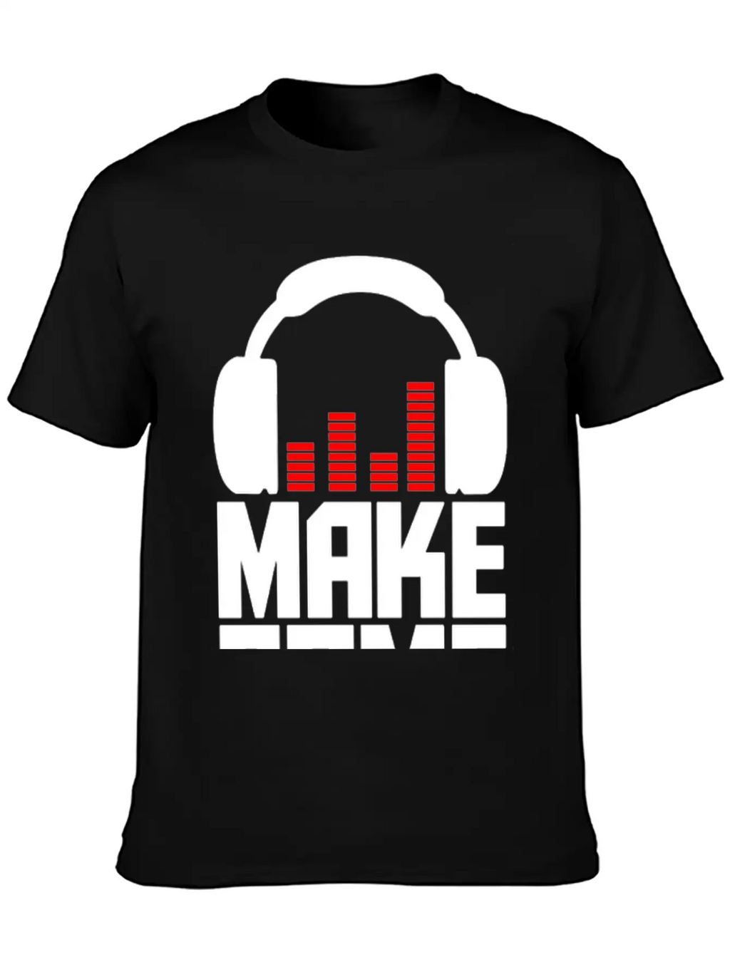 Make Some Noise Headphone II Breathable Graphic T-Shirt – Perfect For Casual Days