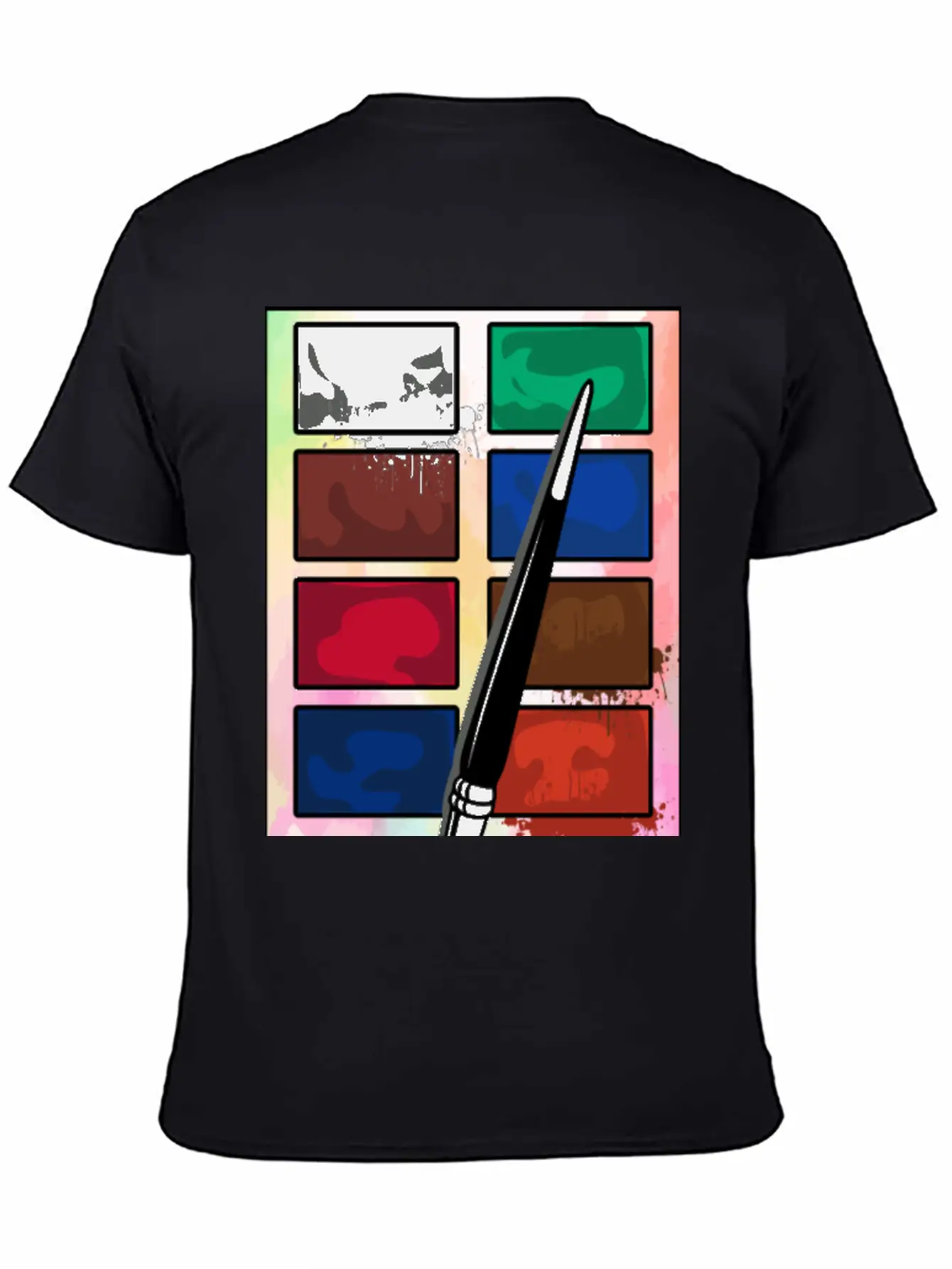 Make Up Eyeshadow Set Breathable Soft Cotton T-Shirt – Timeless Casual Look