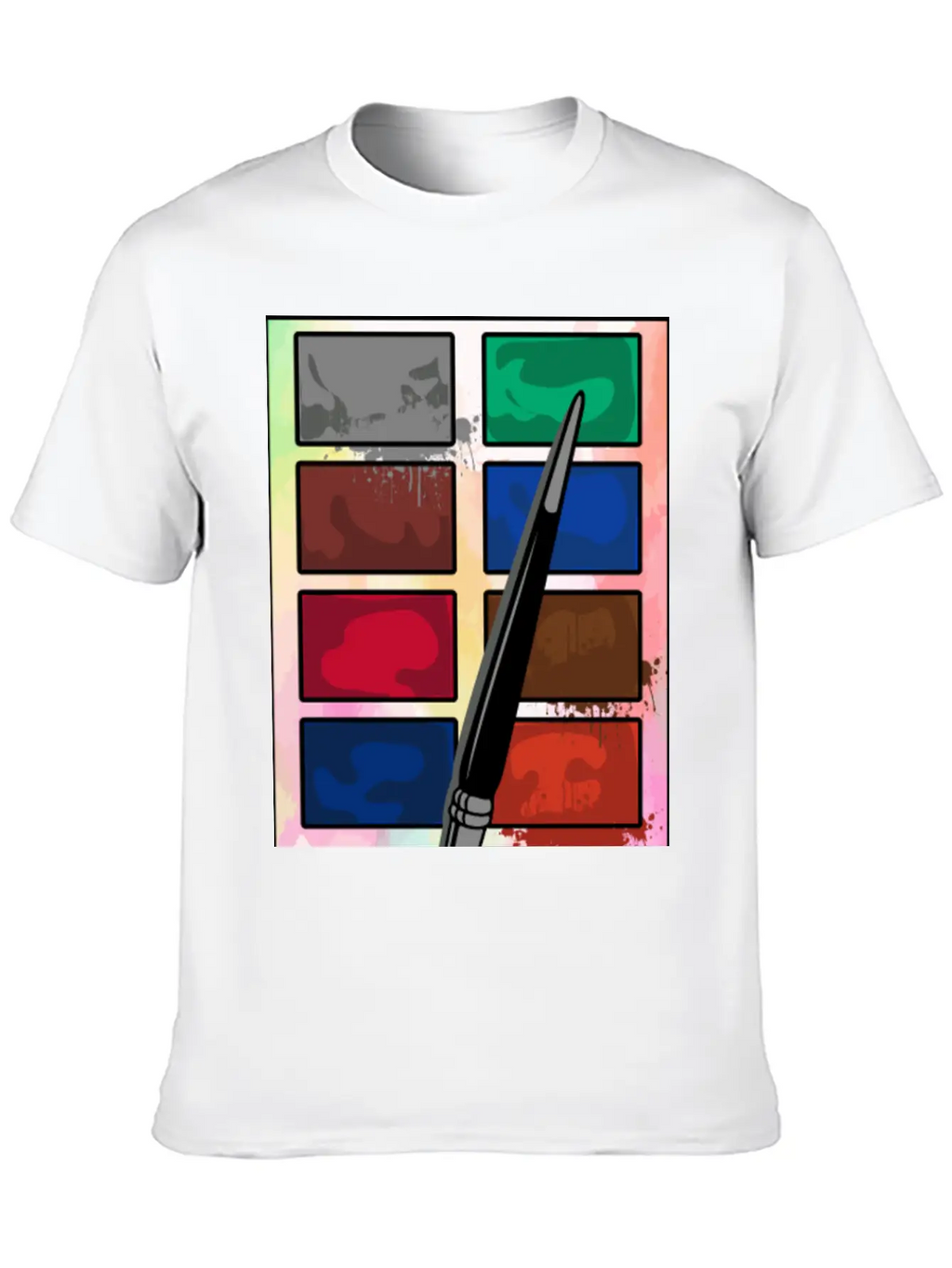 Make Up Eyeshadow Set Breathable Soft Cotton T-Shirt – Timeless Casual Look
