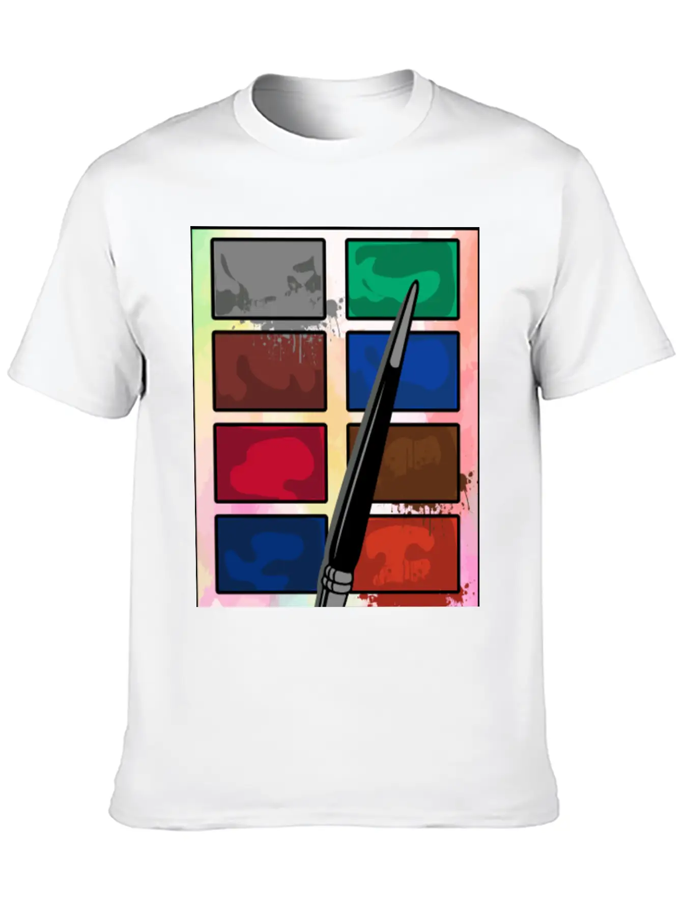 Make Up Eyeshadow Set Breathable Soft Cotton T-Shirt – Timeless Casual Look