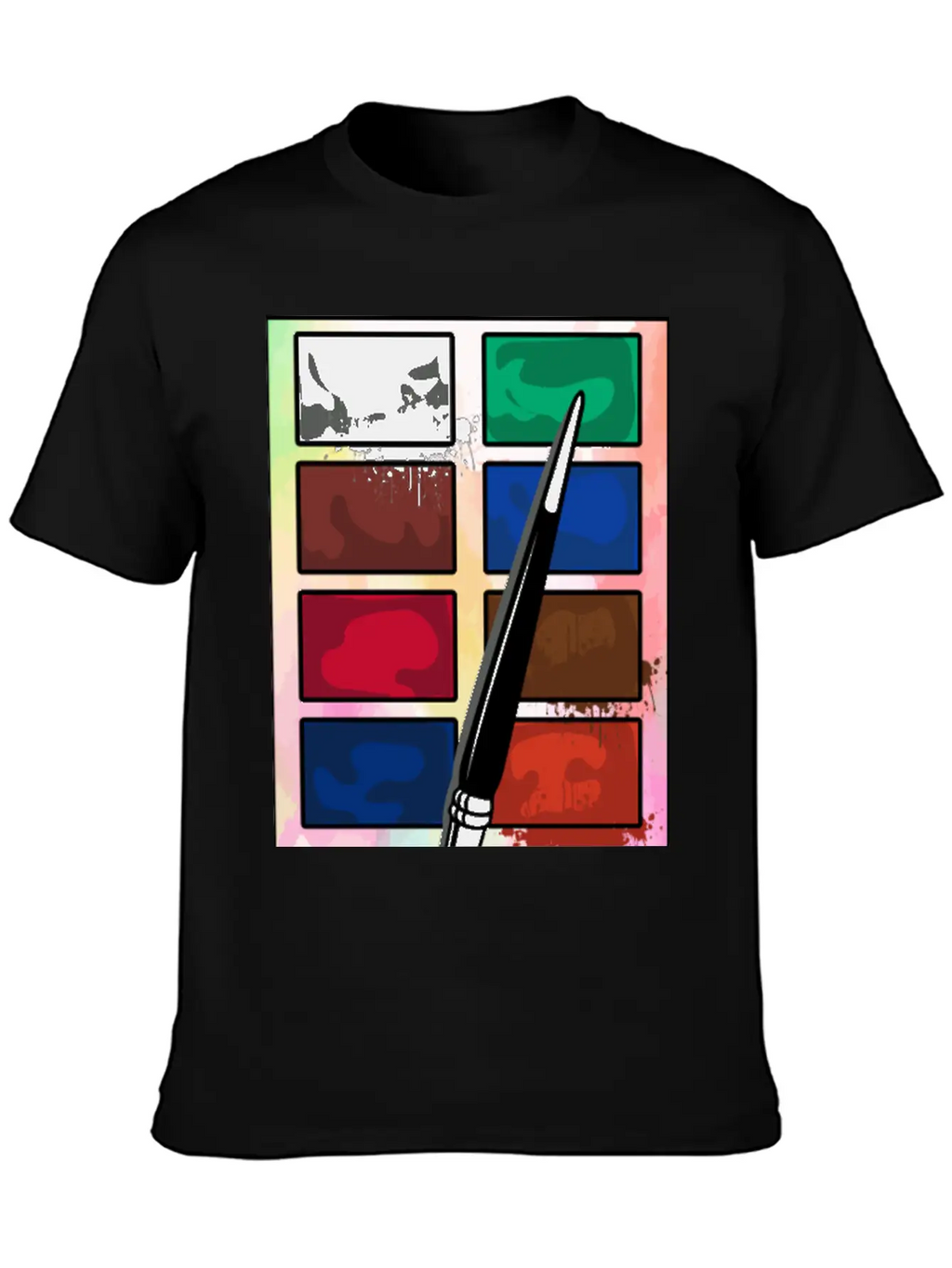 Make Up Eyeshadow Set Breathable Soft Cotton T-Shirt – Timeless Casual Look