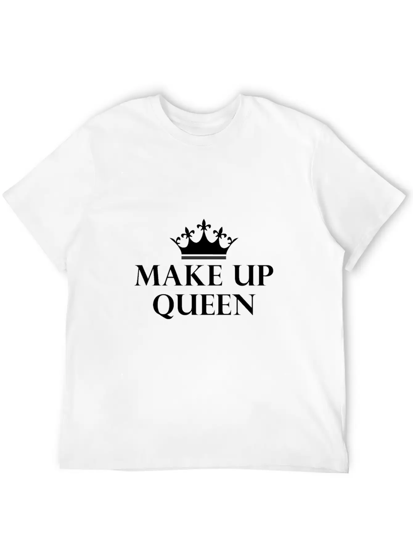 Make Up Queen Queen Makeup Mascara En Masse Breathable Soft Cotton T-Shirt – Timeless Casual Look