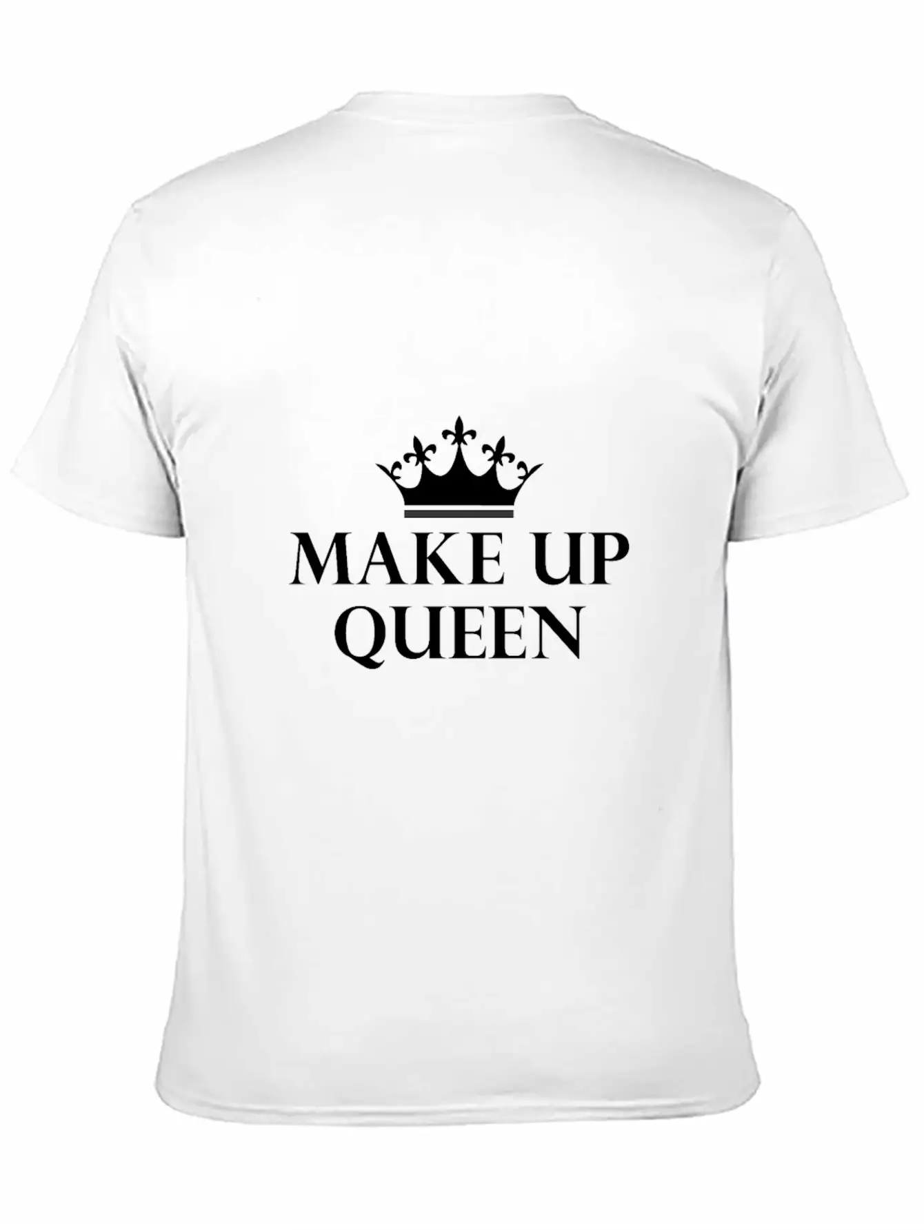 Make Up Queen Queen Makeup Mascara En Masse Breathable Soft Cotton T-Shirt – Timeless Casual Look