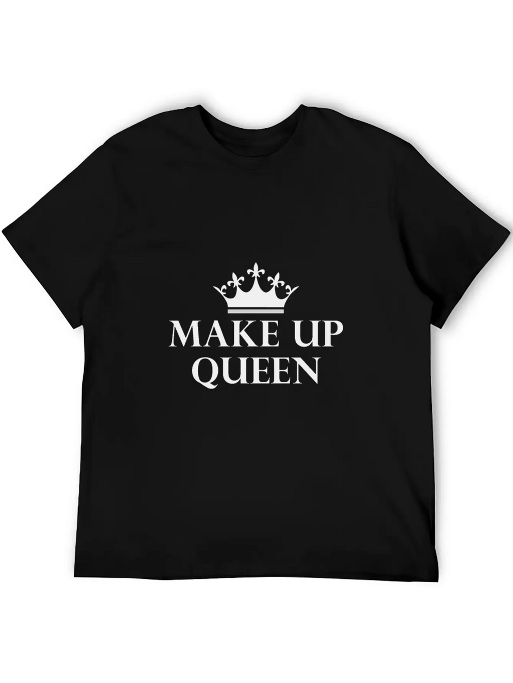 Make Up Queen Queen Makeup Mascara En Masse Breathable Soft Cotton T-Shirt – Timeless Casual Look