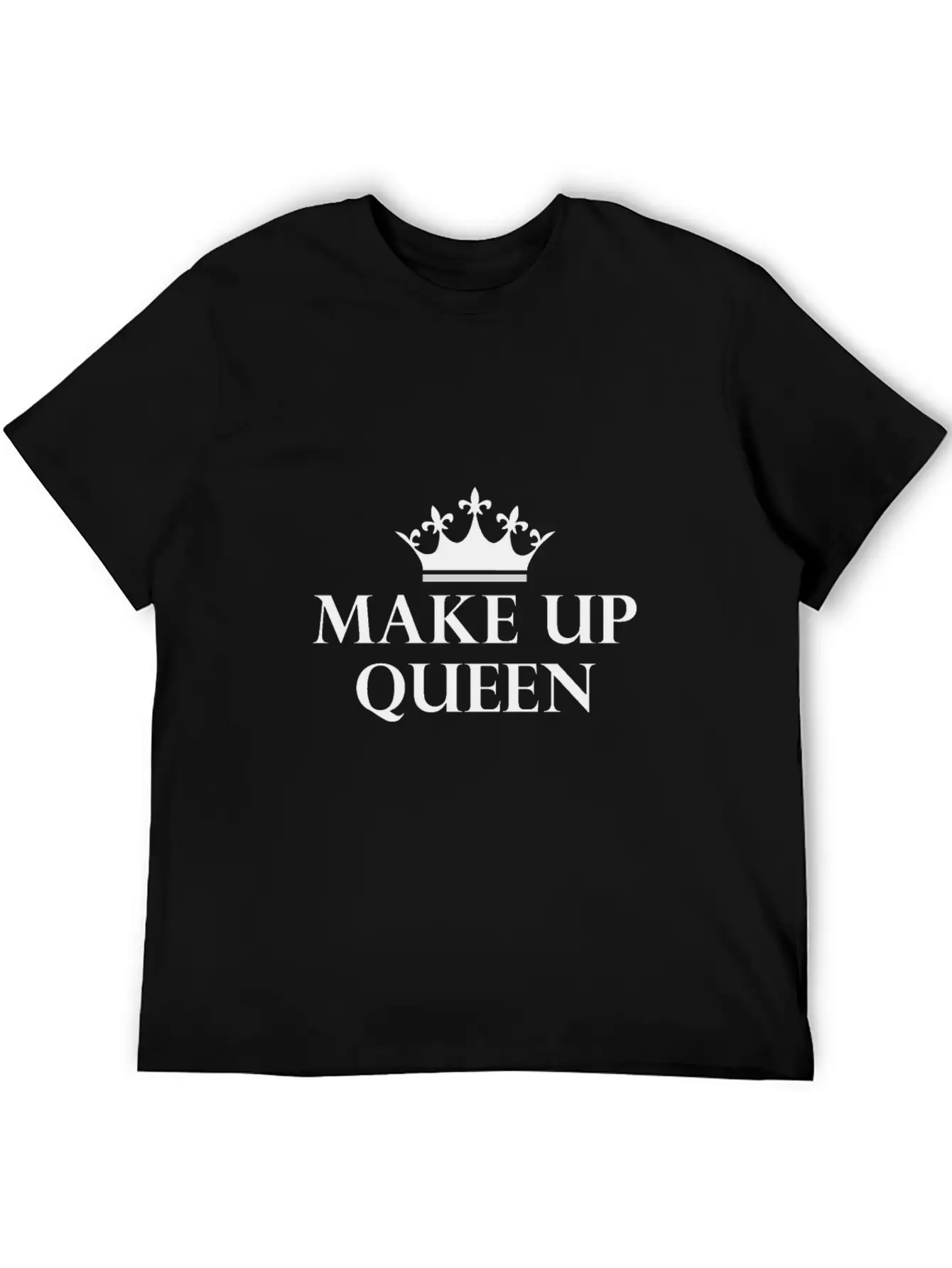Make Up Queen Queen Makeup Mascara En Masse Breathable Soft Cotton T-Shirt – Timeless Casual Look