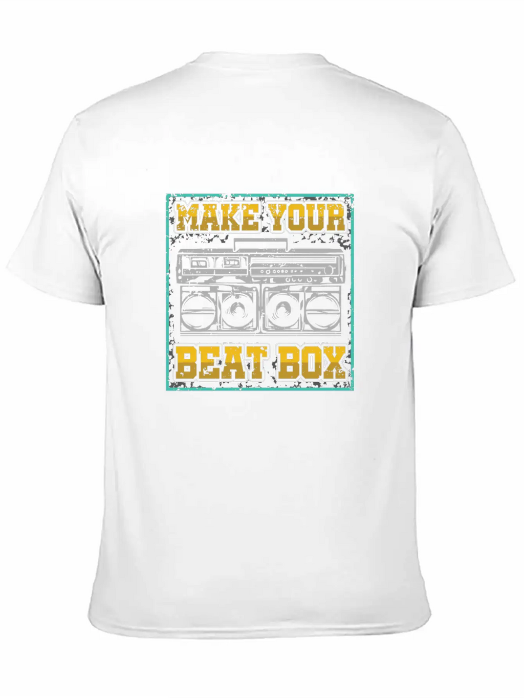 Make Your Beatbox Hiphop Rap Music Beatboxer DJ Breathable Soft Cotton T-Shirt – Timeless Casual Look