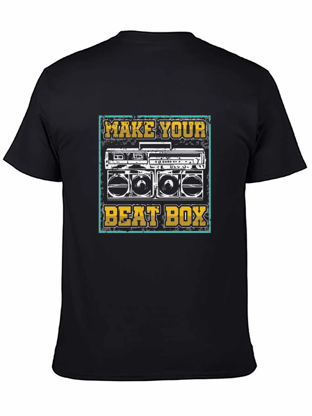 Make Your Beatbox Hiphop Rap Music Beatboxer DJ Breathable Soft Cotton T-Shirt – Timeless Casual Look