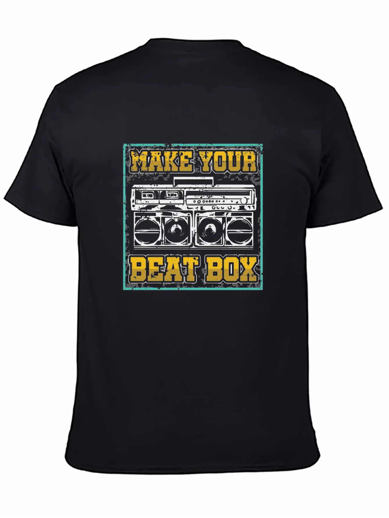 Make Your Beatbox Hiphop Rap Music Beatboxer DJ Breathable Soft Cotton T-Shirt – Timeless Casual Look