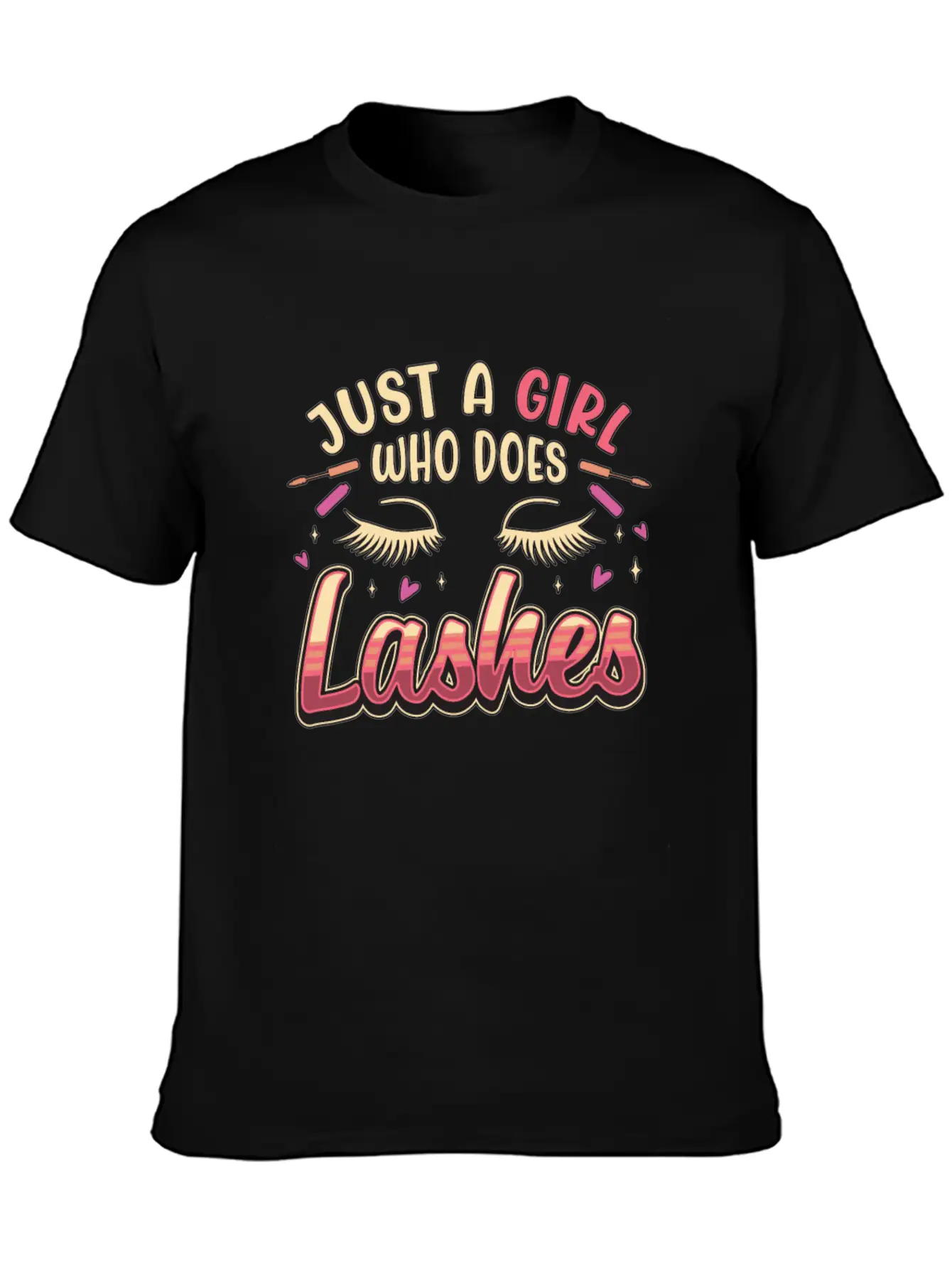 Makeup Artist Just A Girl Who Does Cosmetology Modern Fit Casual T-Shirt – Clean And Versatile Design