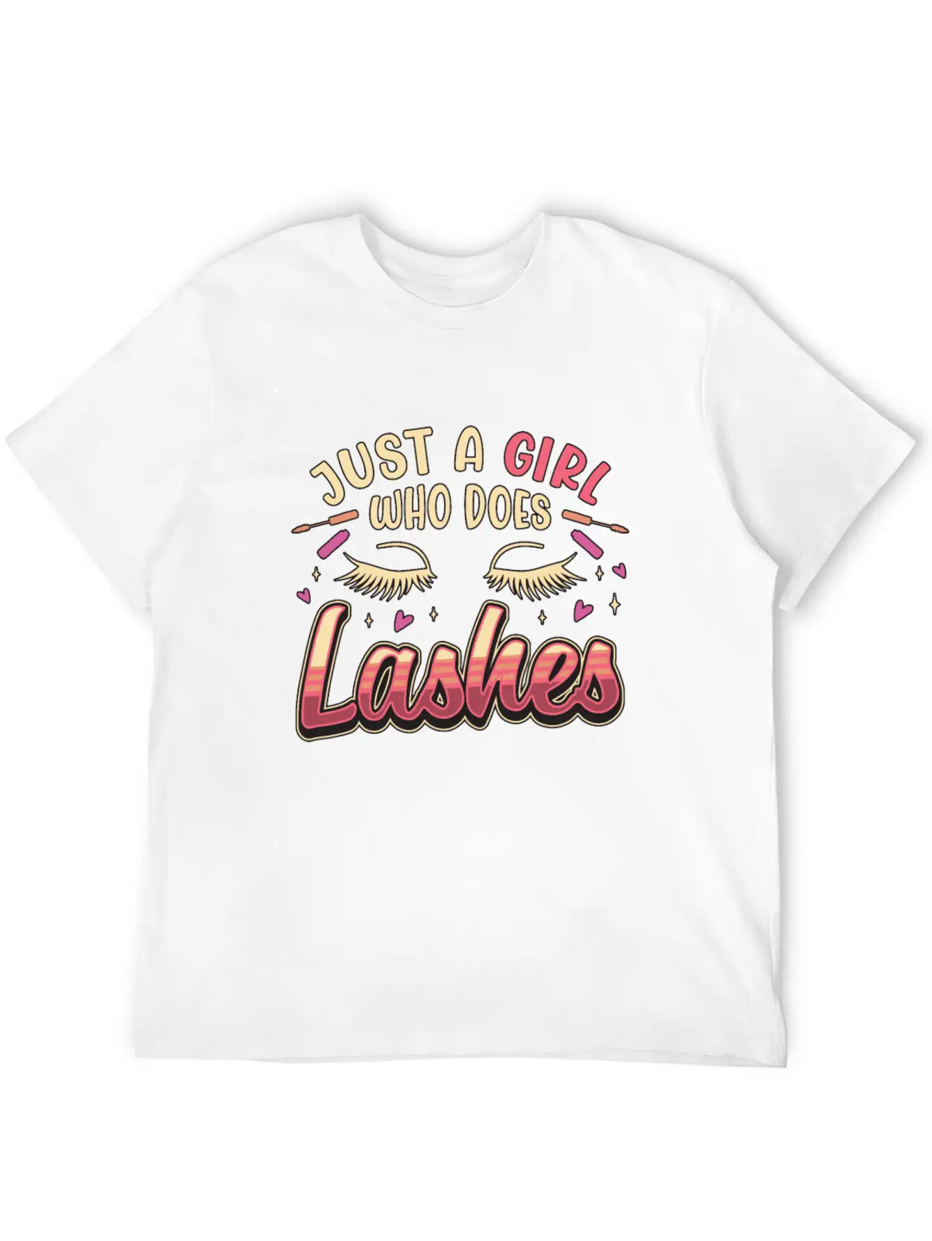 Makeup Artist Just A Girl Who Does Cosmetology Modern Fit Casual T-Shirt – Clean And Versatile Design