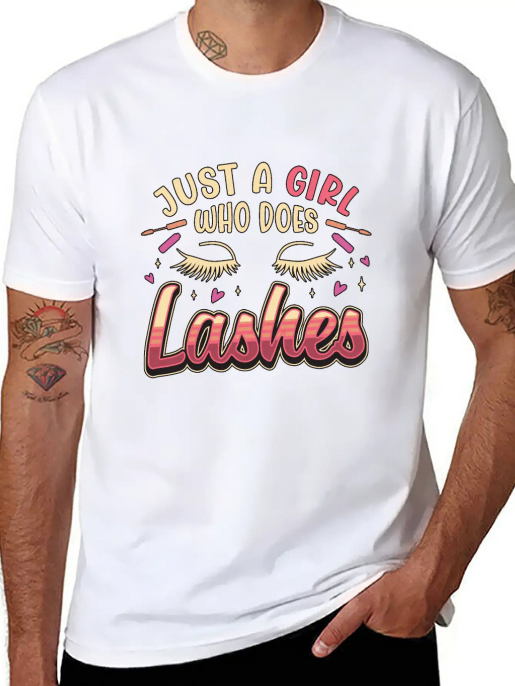 Makeup Artist Just A Girl Who Does Cosmetology Modern Fit Casual T-Shirt – Clean And Versatile Design