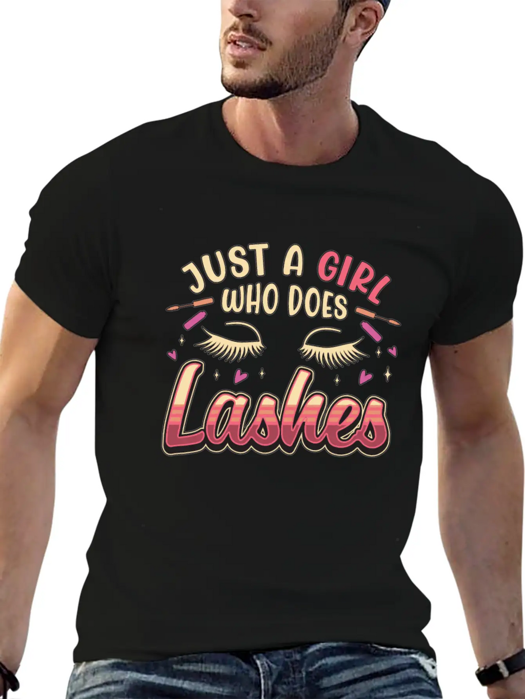 Makeup Artist Just A Girl Who Does Cosmetology Modern Fit Casual T-Shirt – Clean And Versatile Design