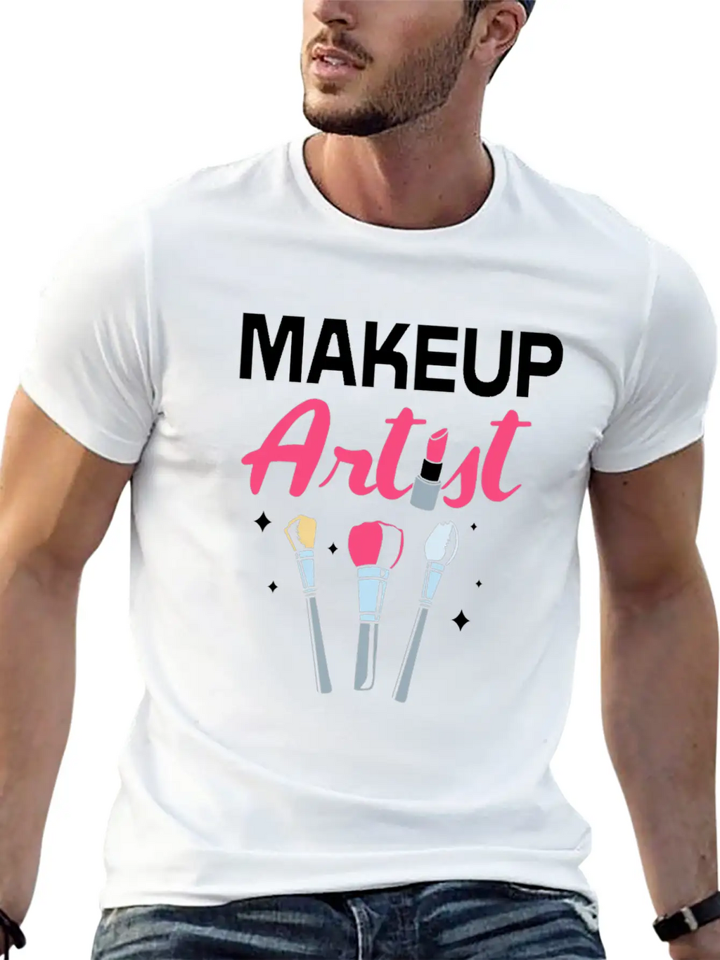 Makeup Artist Timeless Short Sleeve Tee – Comfy And Minimalist Design