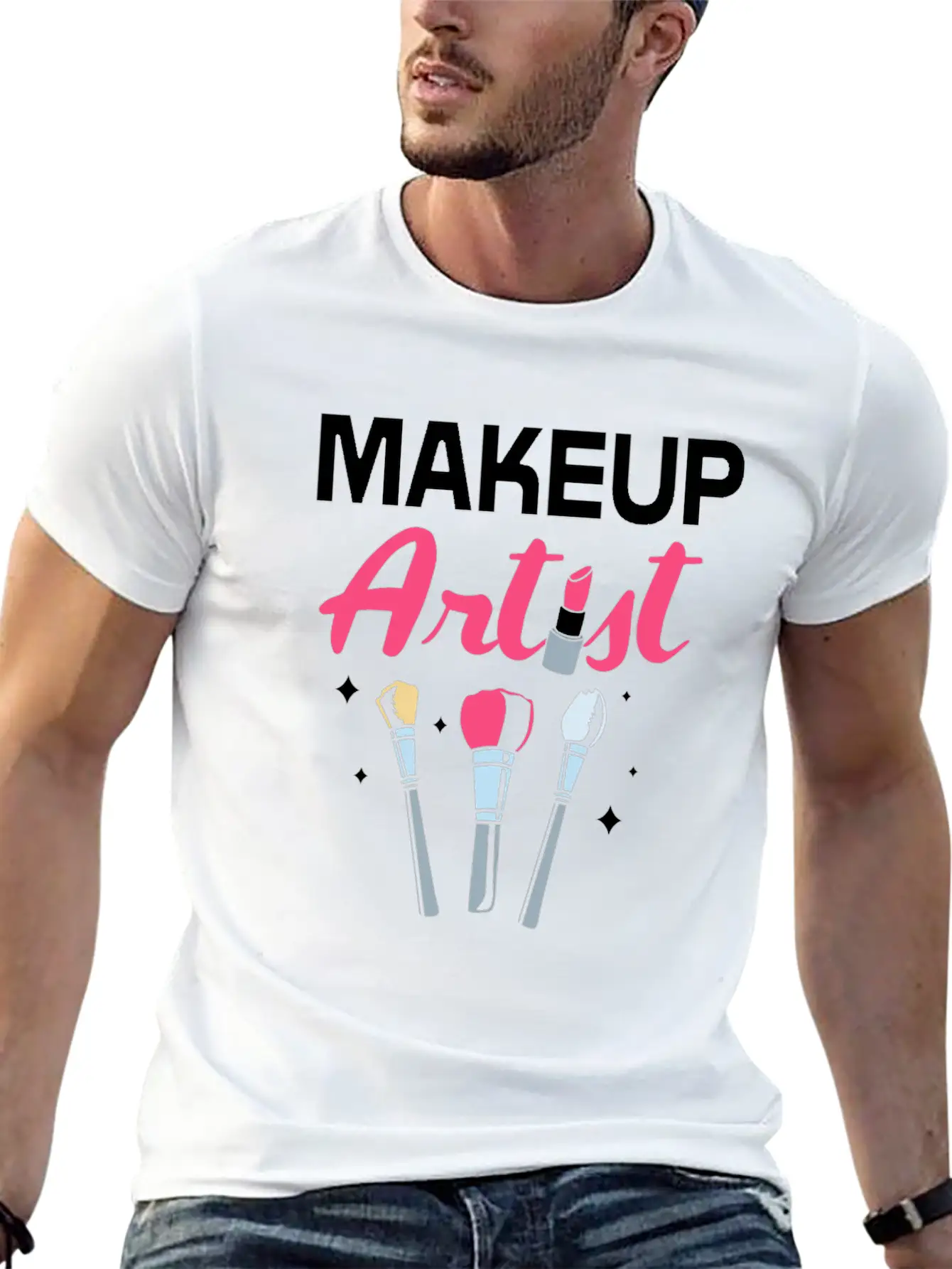 Makeup Artist Timeless Short Sleeve Tee – Comfy And Minimalist Design