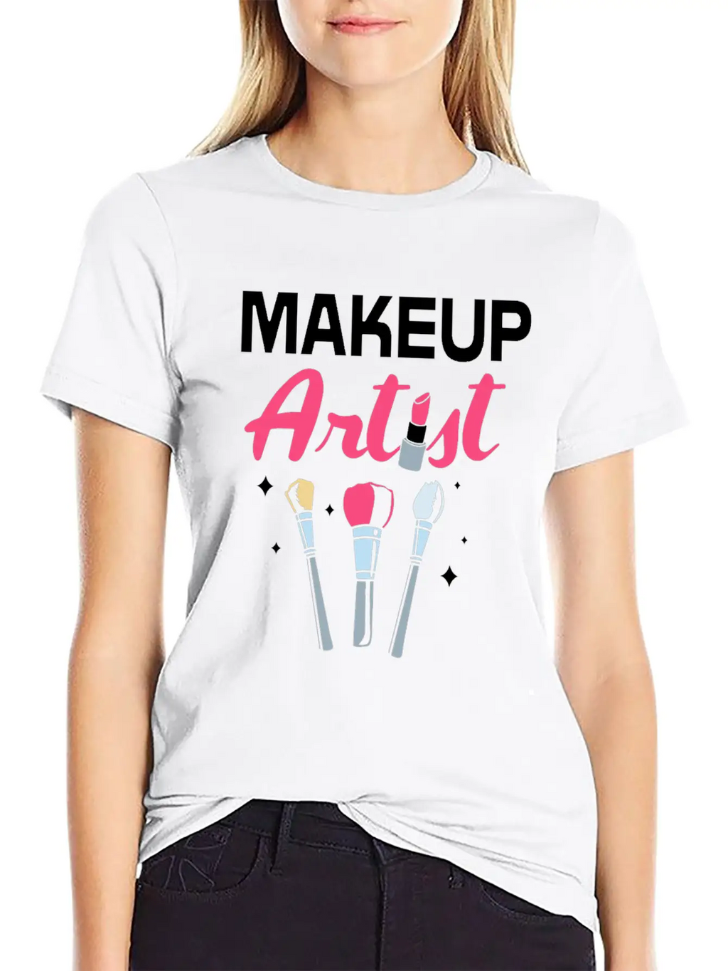Makeup Artist Timeless Short Sleeve Tee – Comfy And Minimalist Design