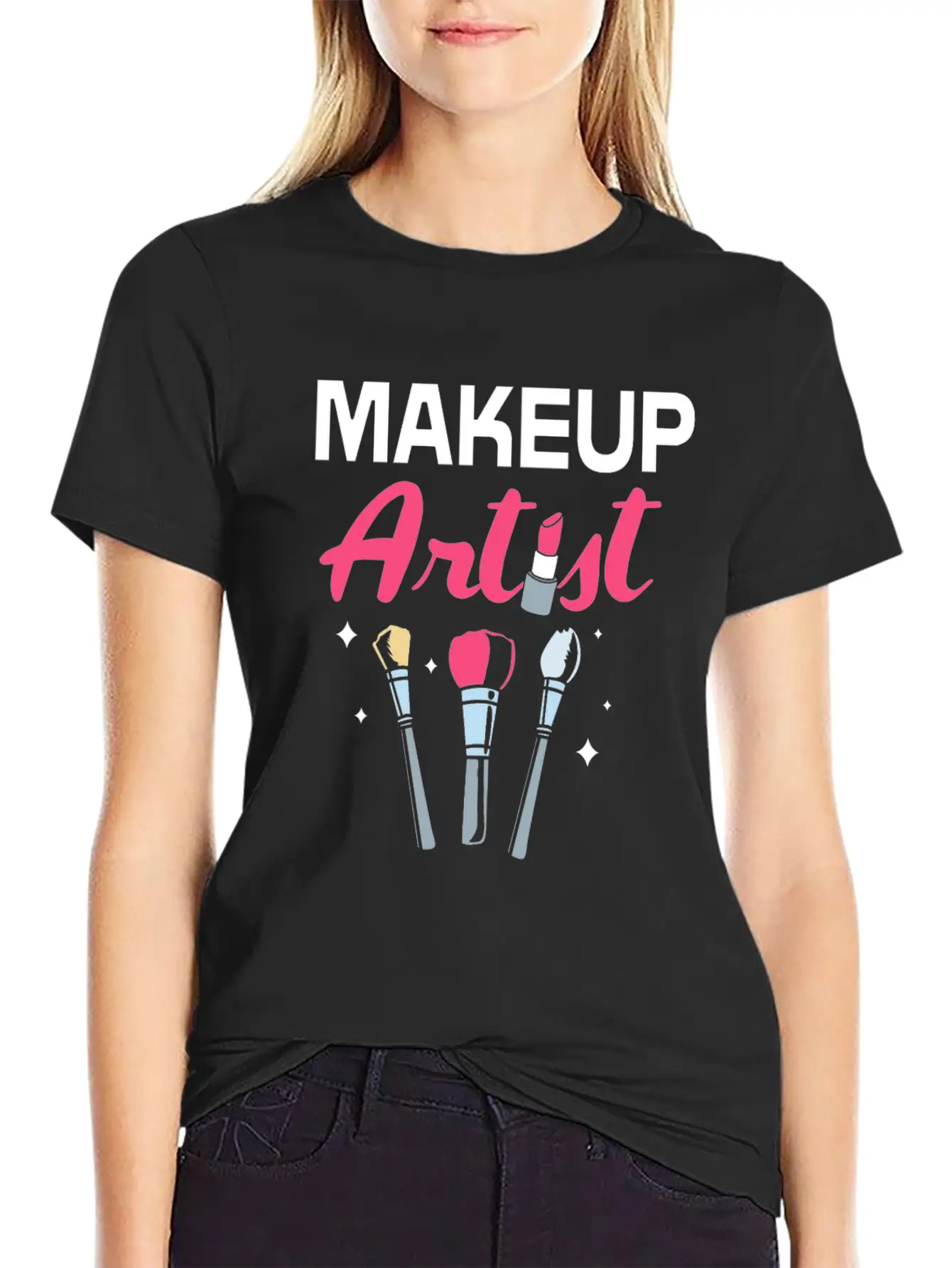 Makeup Artist Timeless Short Sleeve Tee – Comfy And Minimalist Design