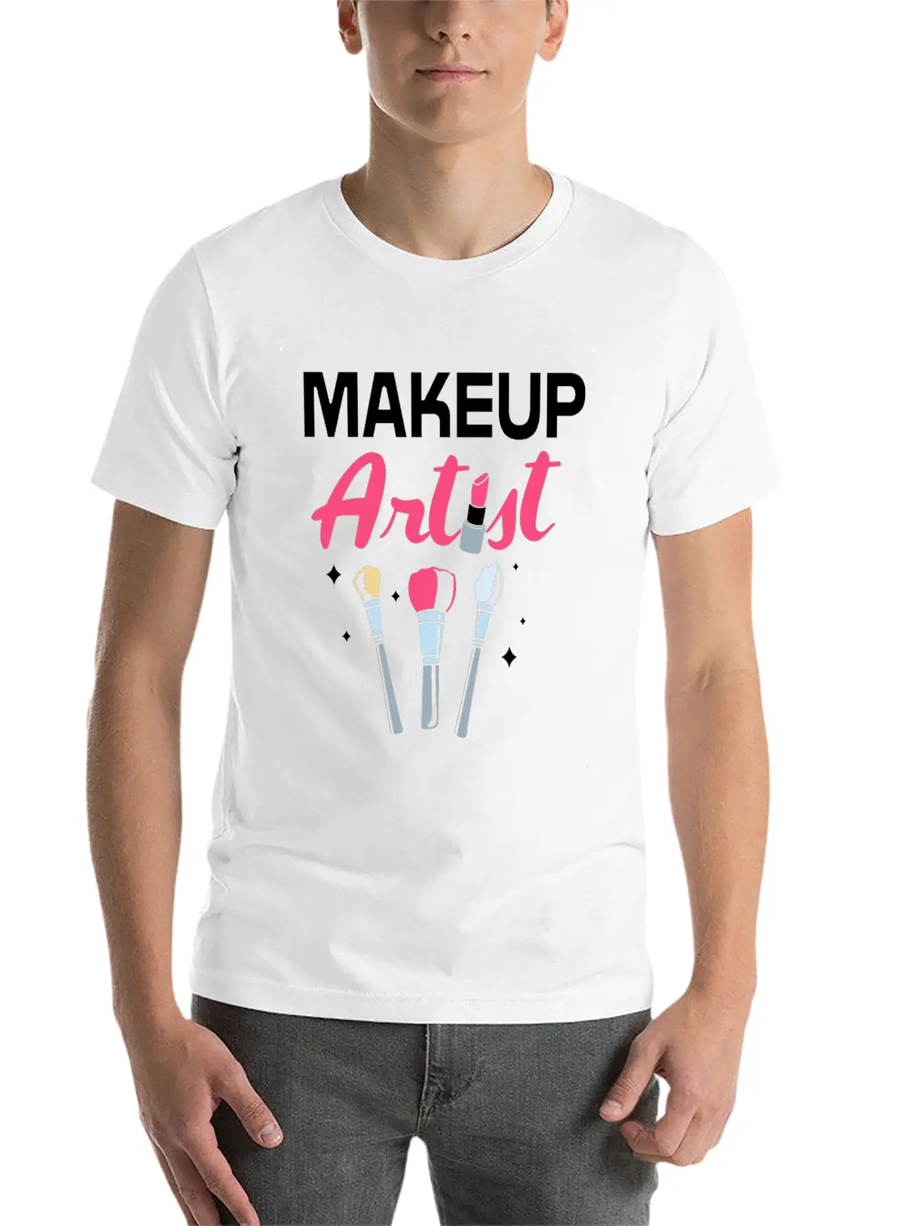 Makeup Artist Timeless Short Sleeve Tee – Comfy And Minimalist Design