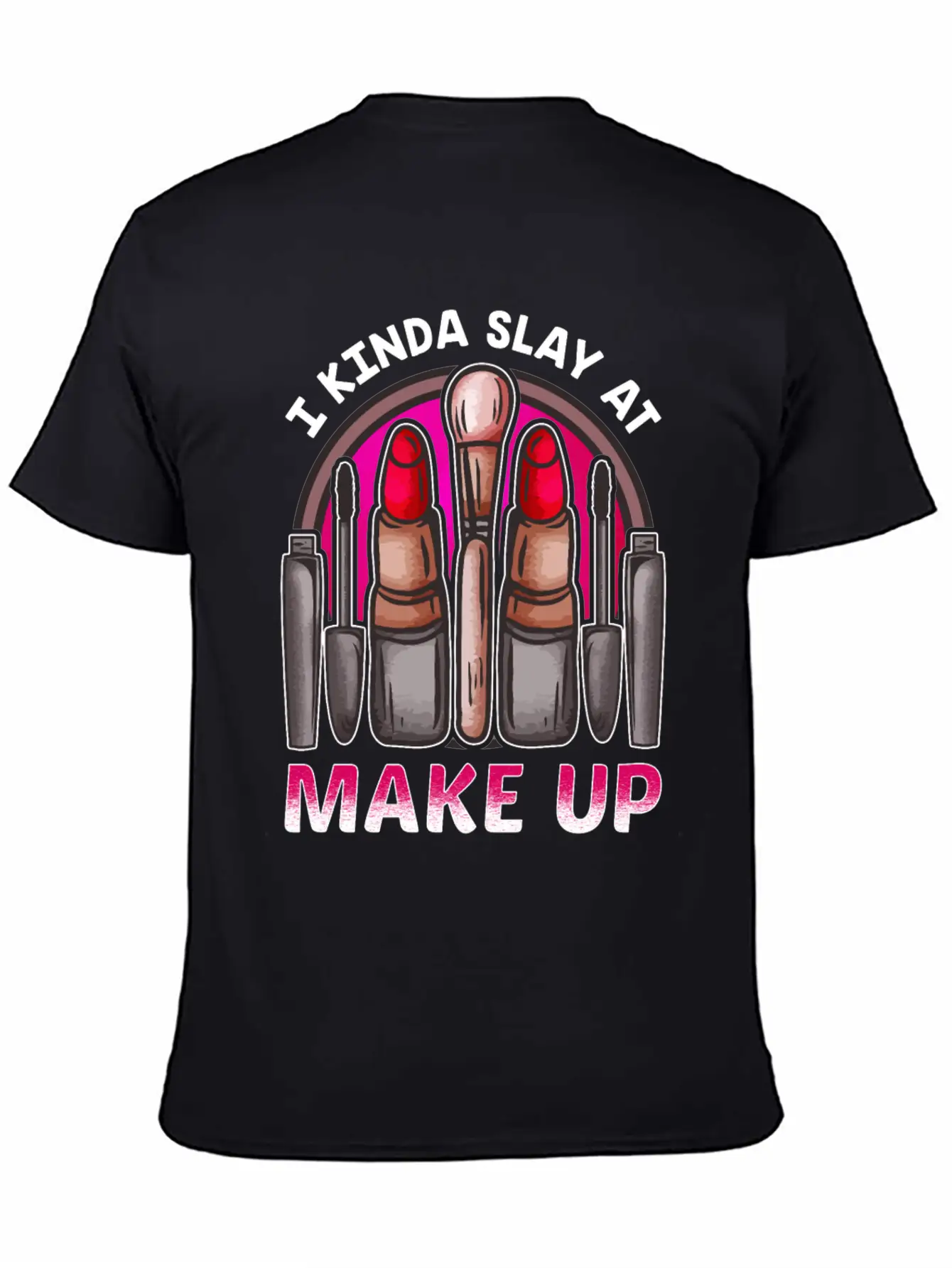 Makeup Design For Women Who Are Great At Doing Basic Graphic T-Shirt – Daily Comfort In Soft Cotton