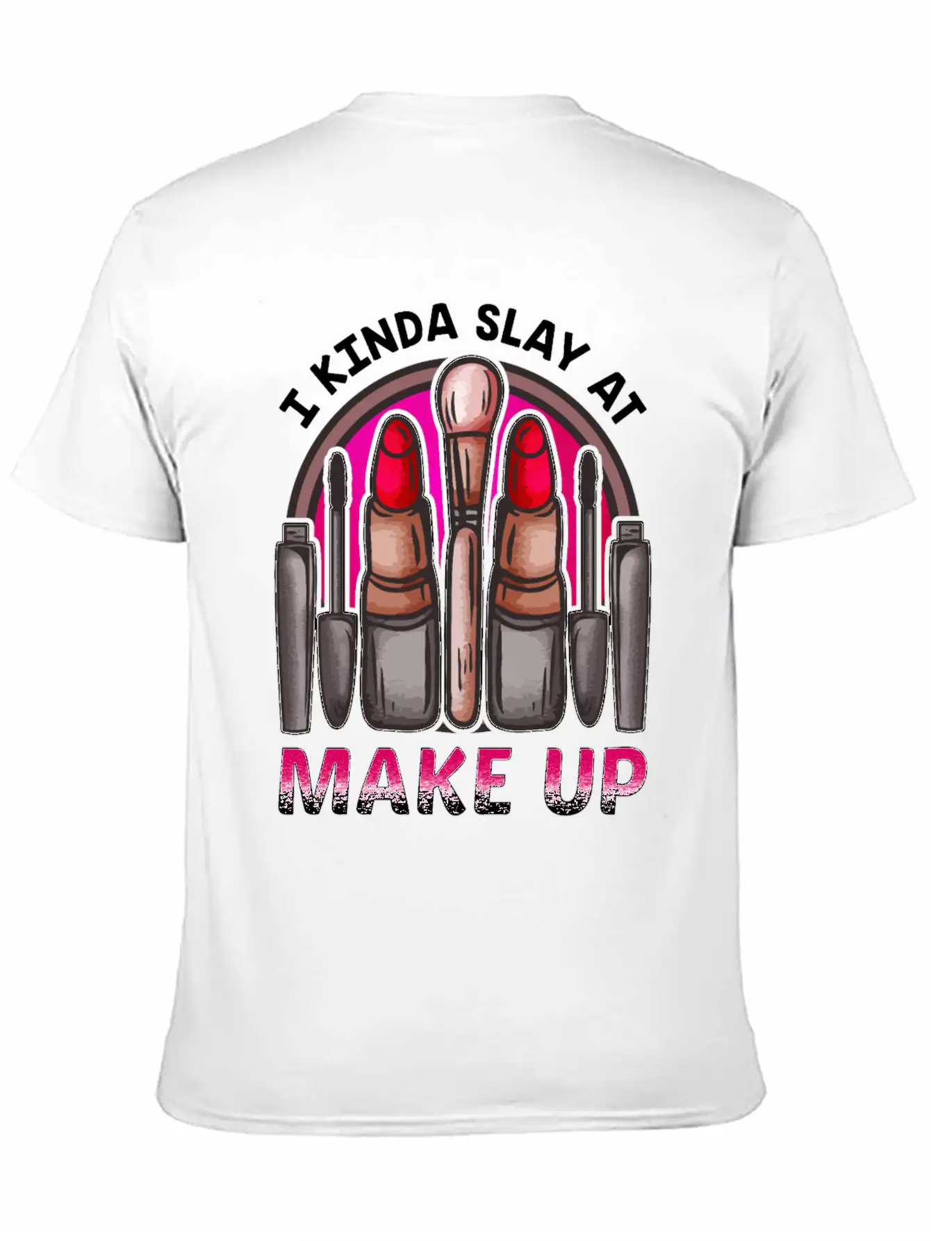 Makeup Design For Women Who Are Great At Doing Basic Graphic T-Shirt – Daily Comfort In Soft Cotton