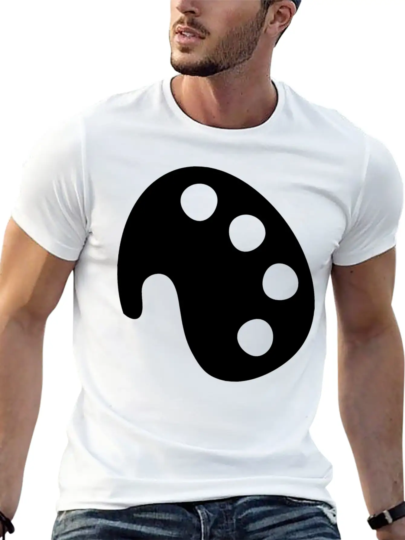 Maler Painter Pinsel Paint Farbe Artist Color Colo Basic Graphic T-Shirt – Daily Comfort In Soft Cotton