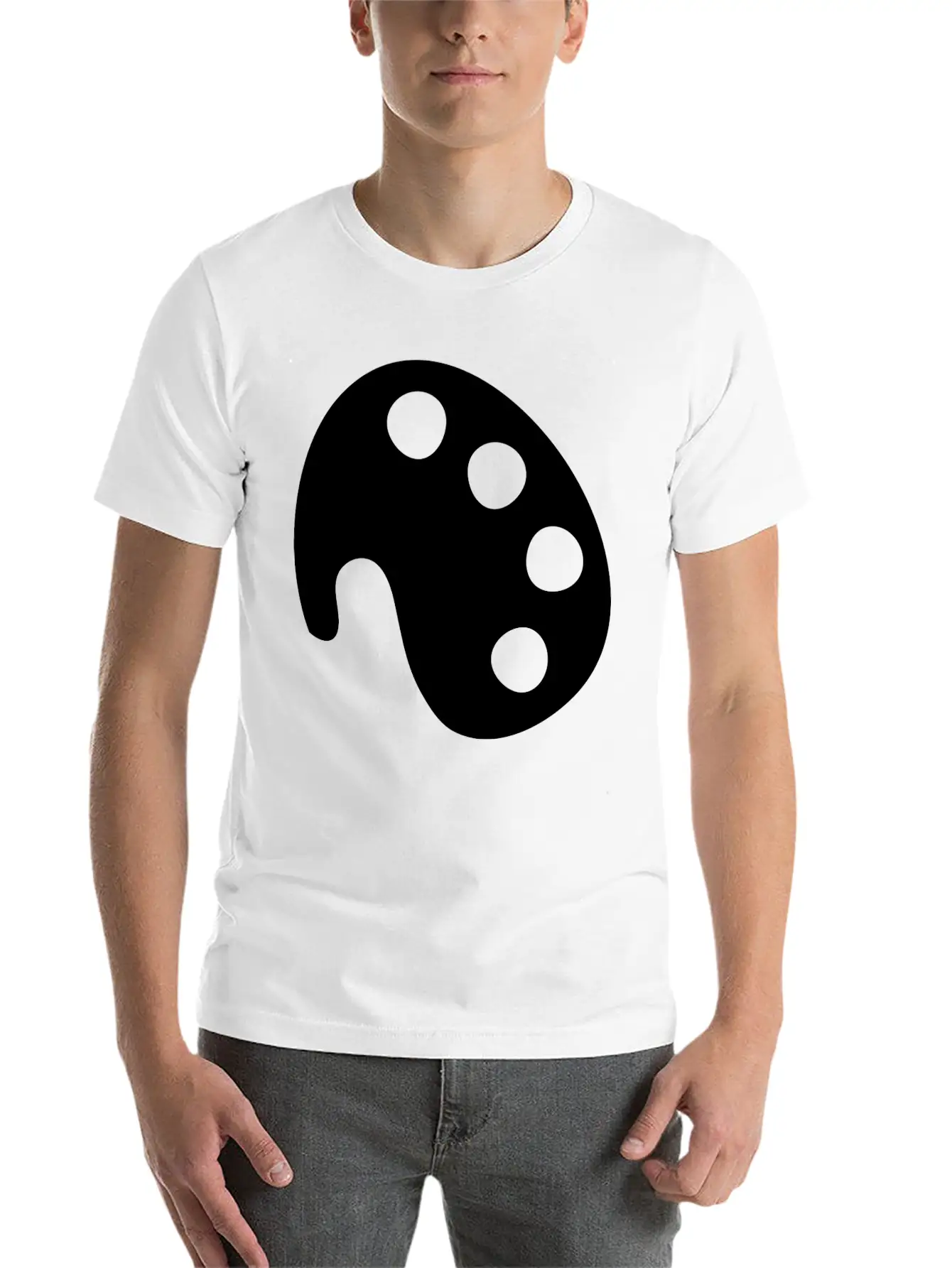 Maler Painter Pinsel Paint Farbe Artist Color Colo Basic Graphic T-Shirt – Daily Comfort In Soft Cotton