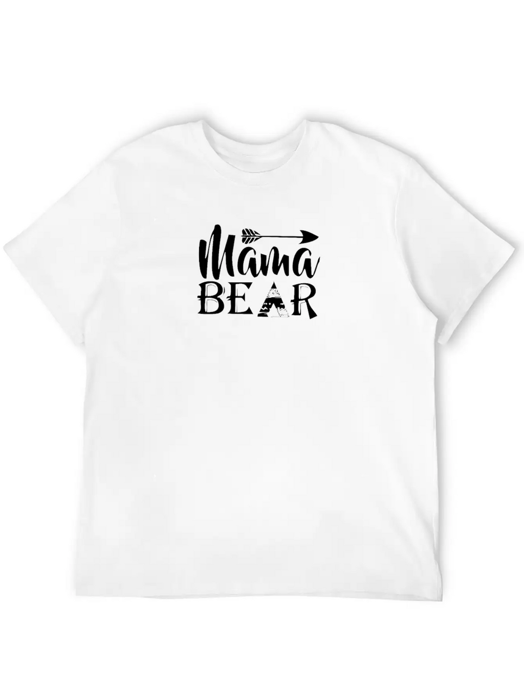 Mama Bear Shirt Basic Graphic T-Shirt – Daily Comfort In Soft Cotton