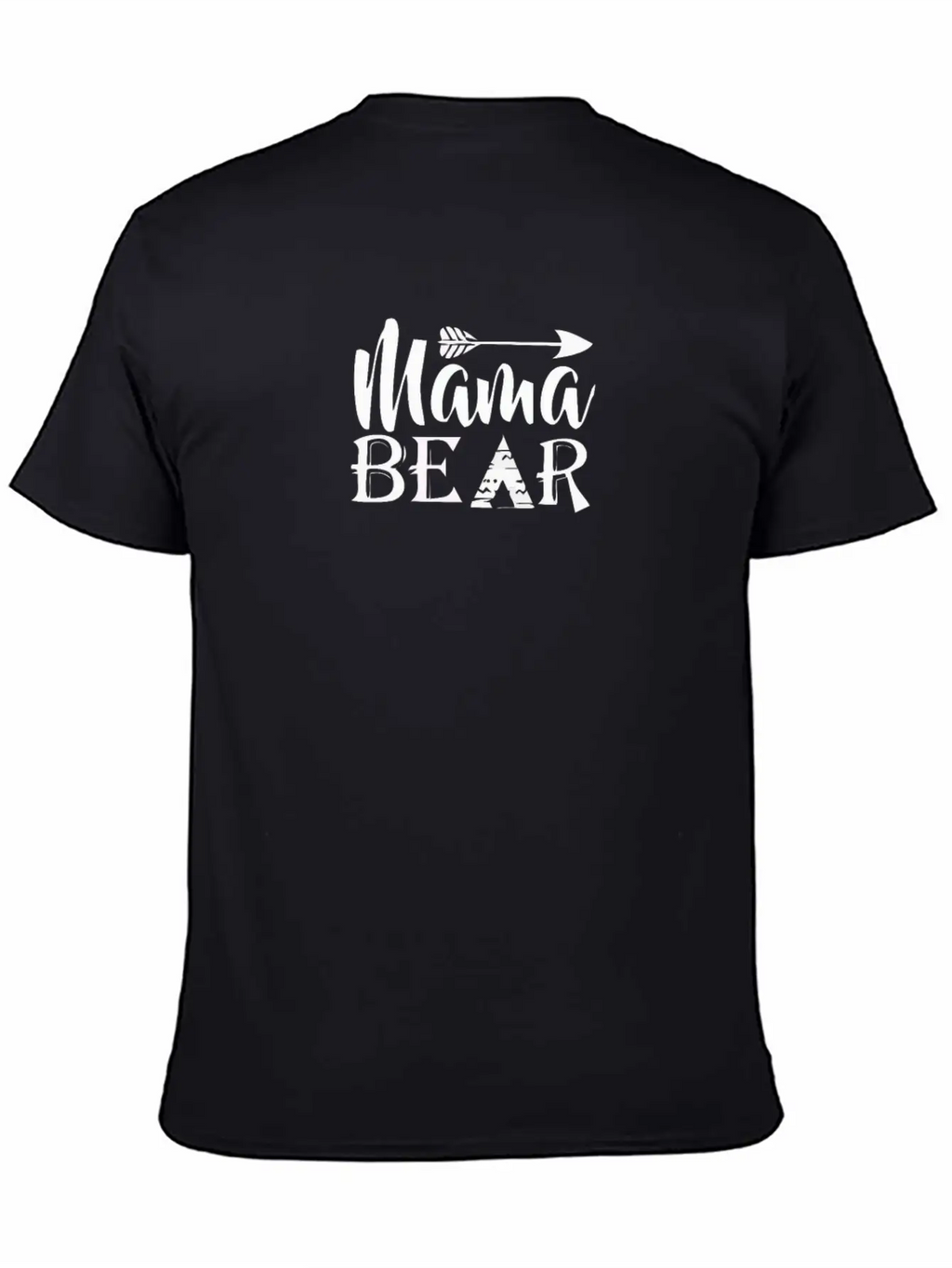 Mama Bear Shirt Basic Graphic T-Shirt – Daily Comfort In Soft Cotton