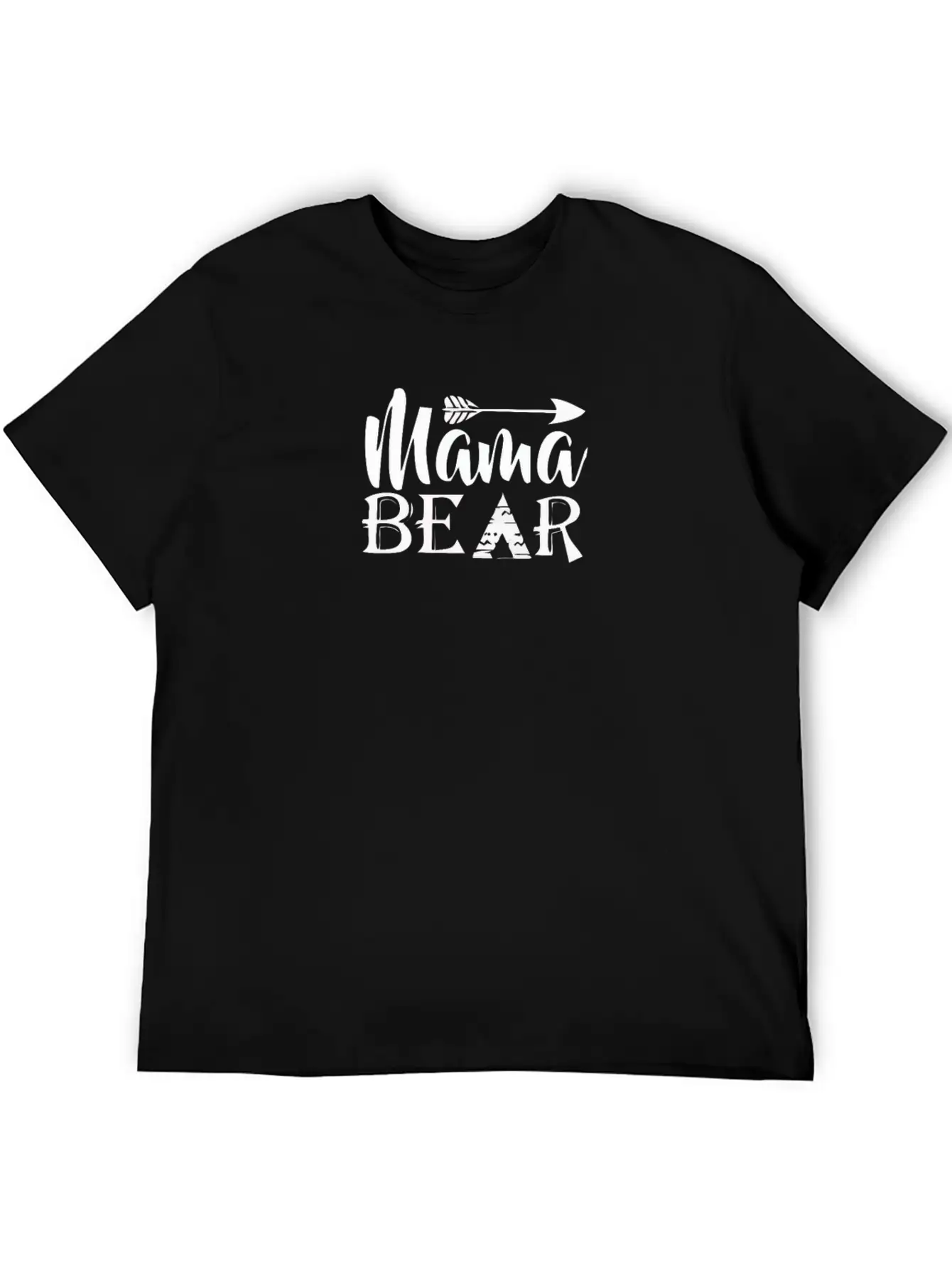 Mama Bear Shirt Basic Graphic T-Shirt – Daily Comfort In Soft Cotton