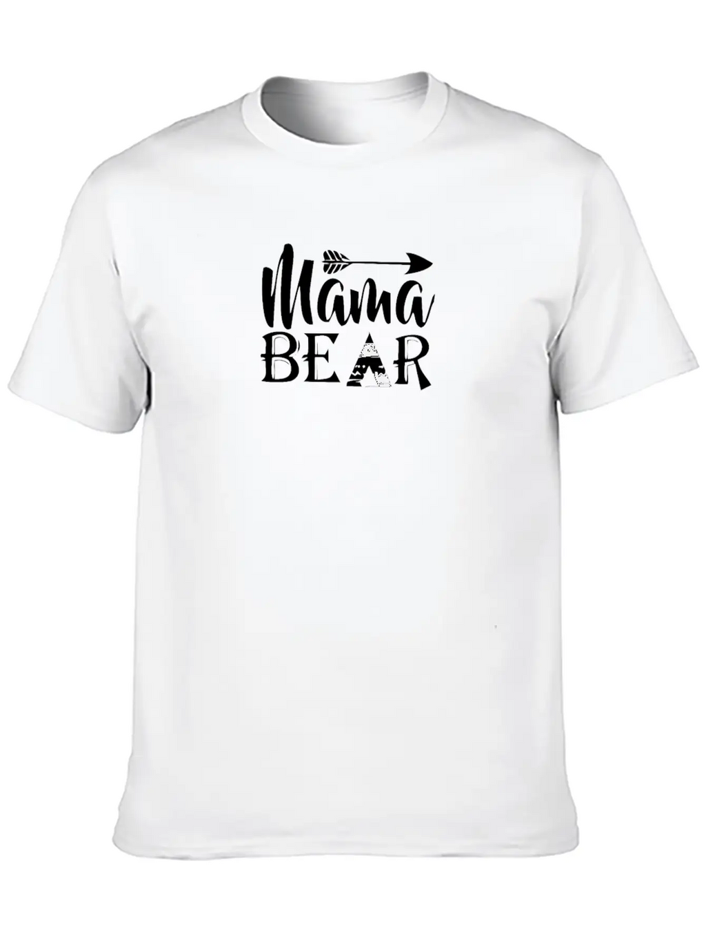 Mama Bear Shirt Basic Graphic T-Shirt – Daily Comfort In Soft Cotton