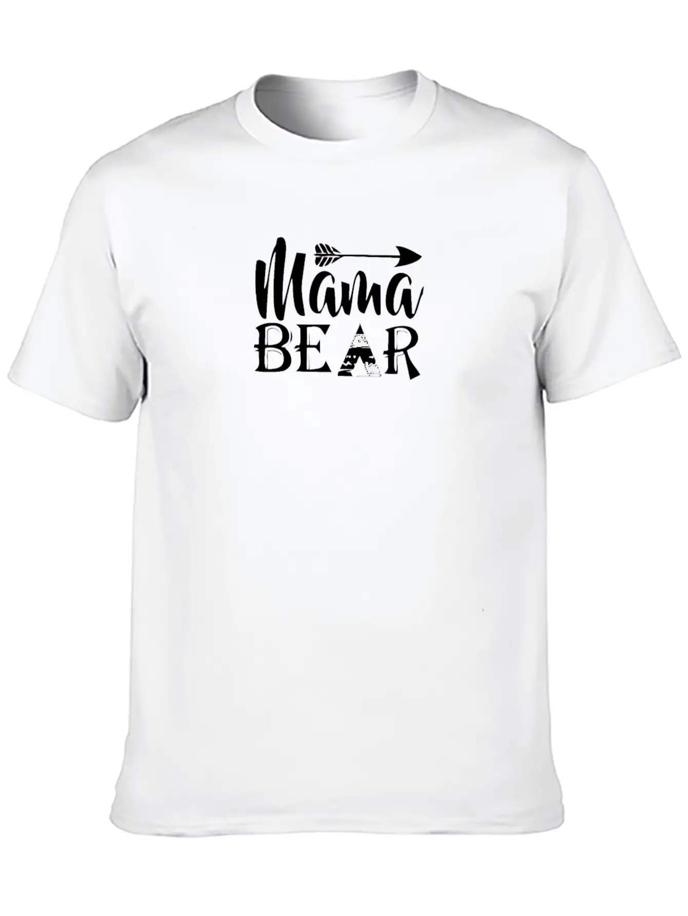 Mama Bear Shirt Basic Graphic T-Shirt – Daily Comfort In Soft Cotton