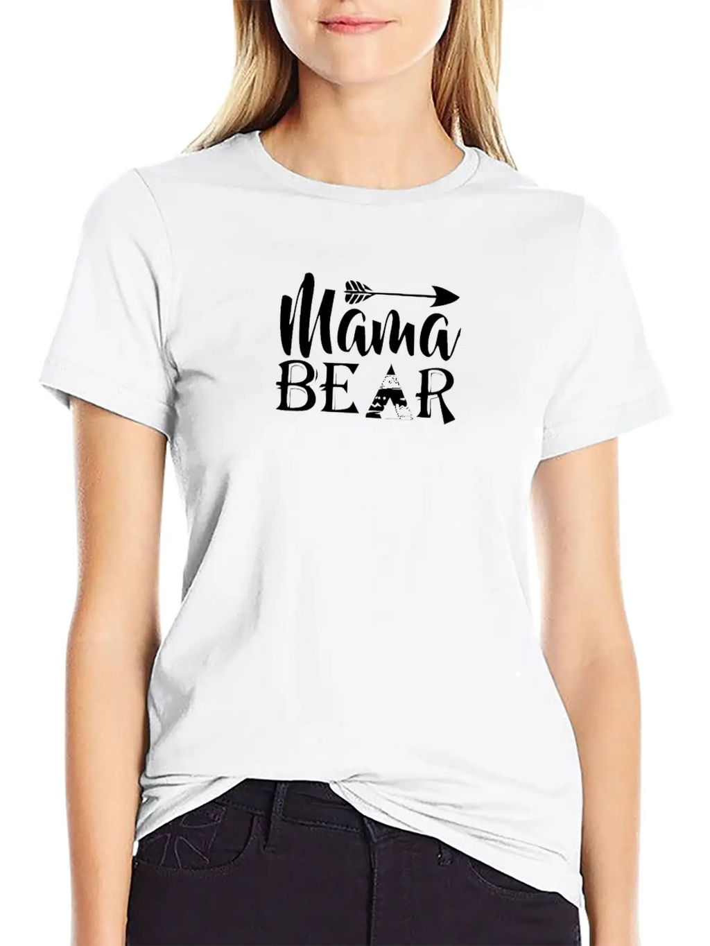 Mama Bear Shirt Basic Graphic T-Shirt – Daily Comfort In Soft Cotton