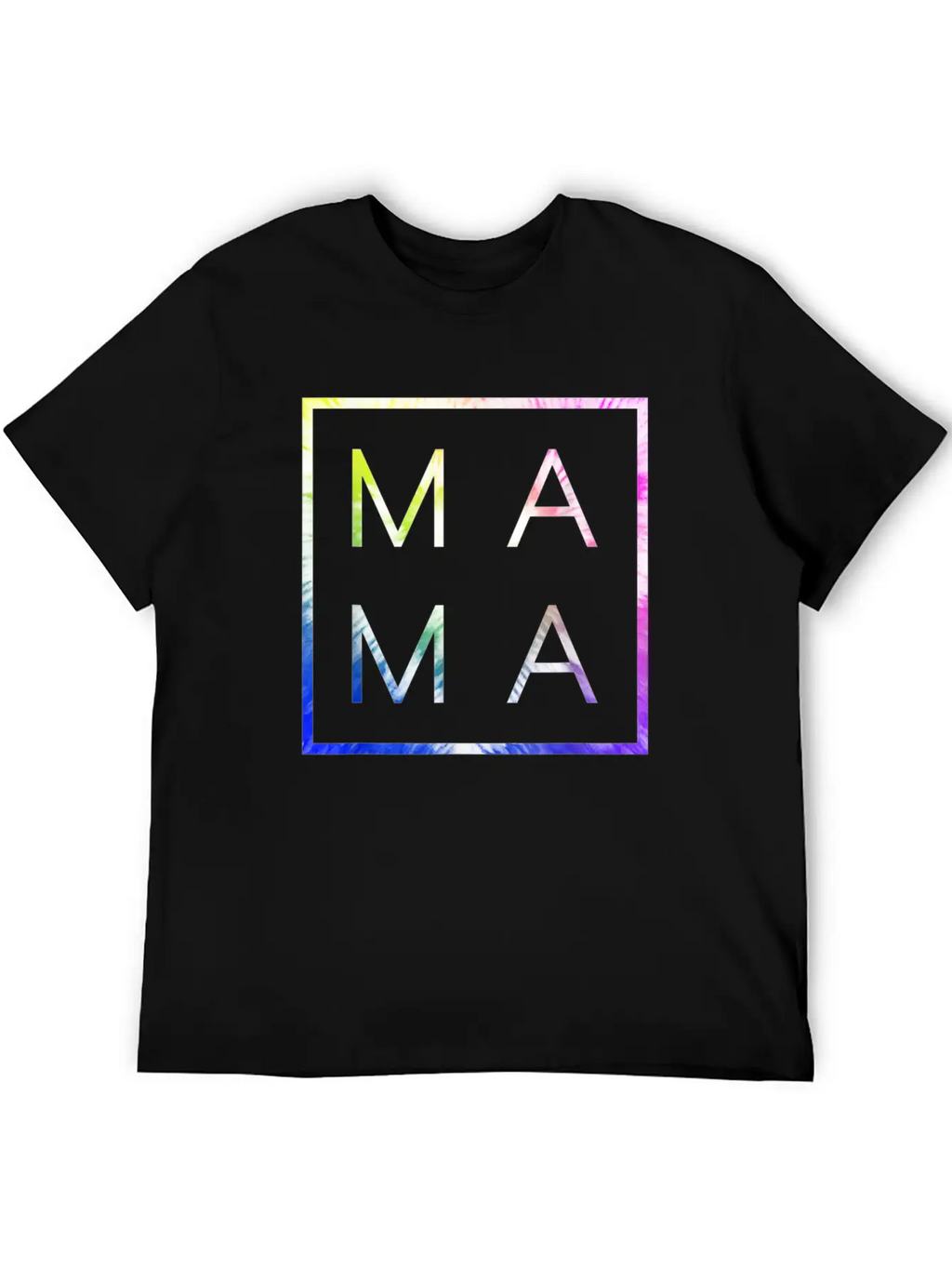 MAMA Tie Dye Cool Mom Unisex Casual T-Shirt – Clean Design For Daily Comfort