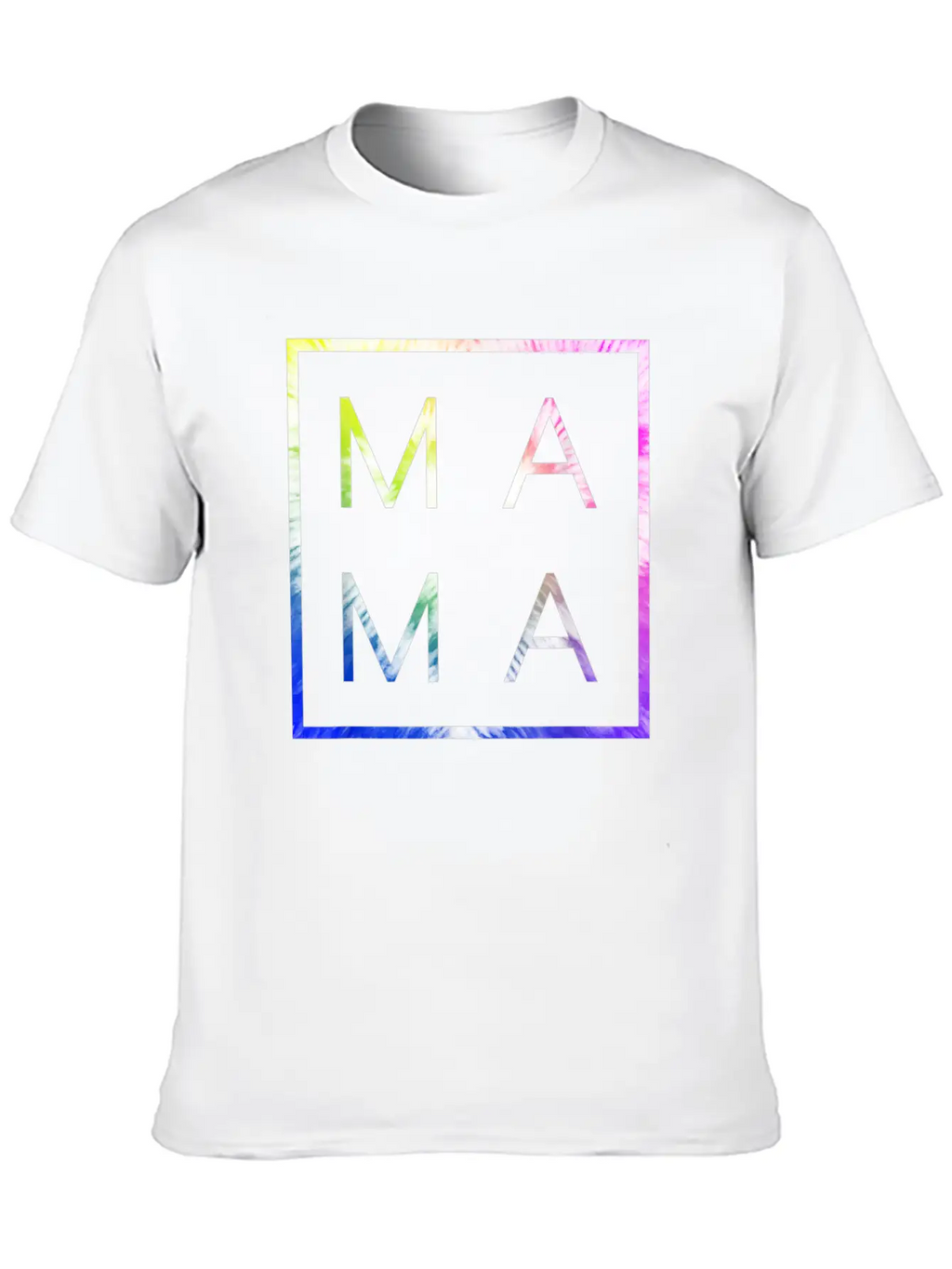 MAMA Tie Dye Cool Mom Unisex Casual T-Shirt – Clean Design For Daily Comfort