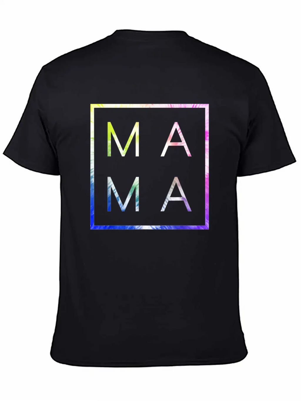 MAMA Tie Dye Cool Mom Unisex Casual T-Shirt – Clean Design For Daily Comfort