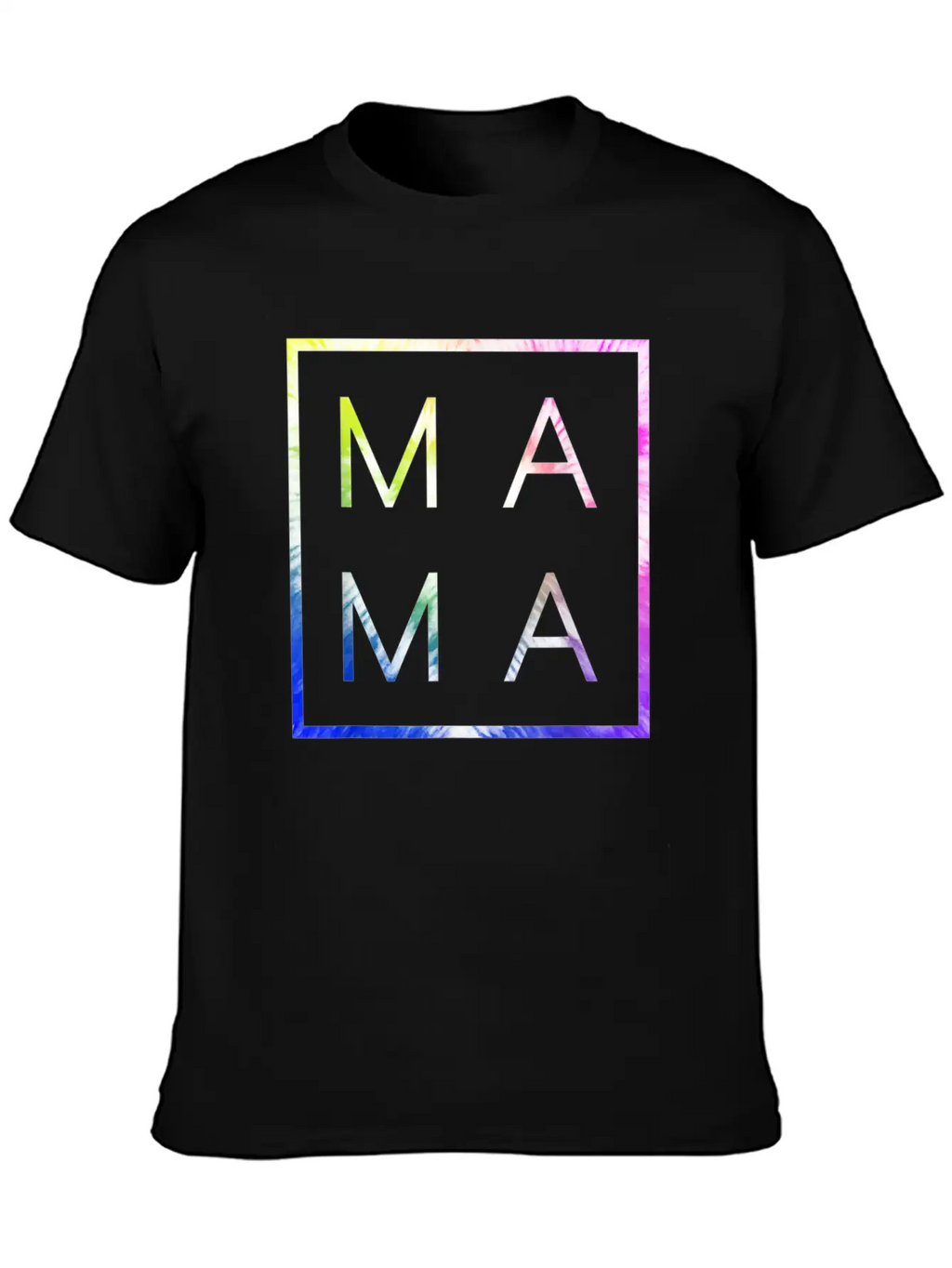 MAMA Tie Dye Cool Mom Unisex Casual T-Shirt – Clean Design For Daily Comfort