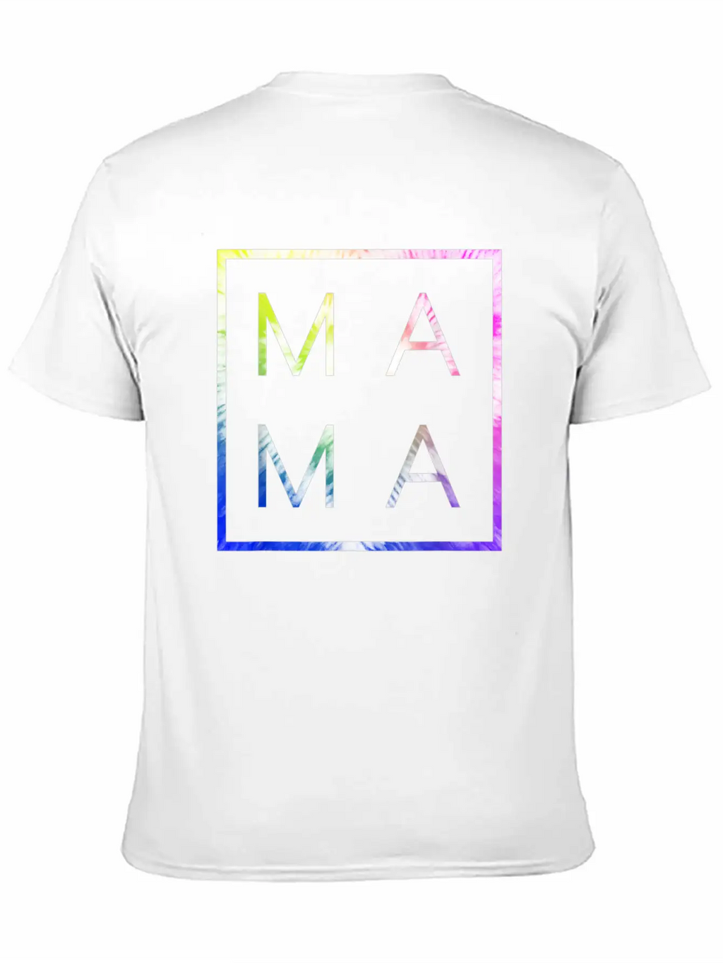 MAMA Tie Dye Cool Mom Unisex Casual T-Shirt – Clean Design For Daily Comfort
